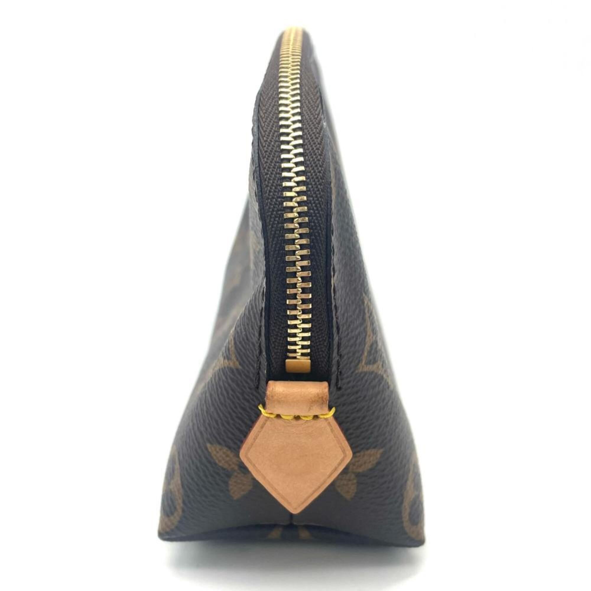 Louis Vuitton Monogram Brown Monogram Pouch Wash Bag (Pre-Owned)