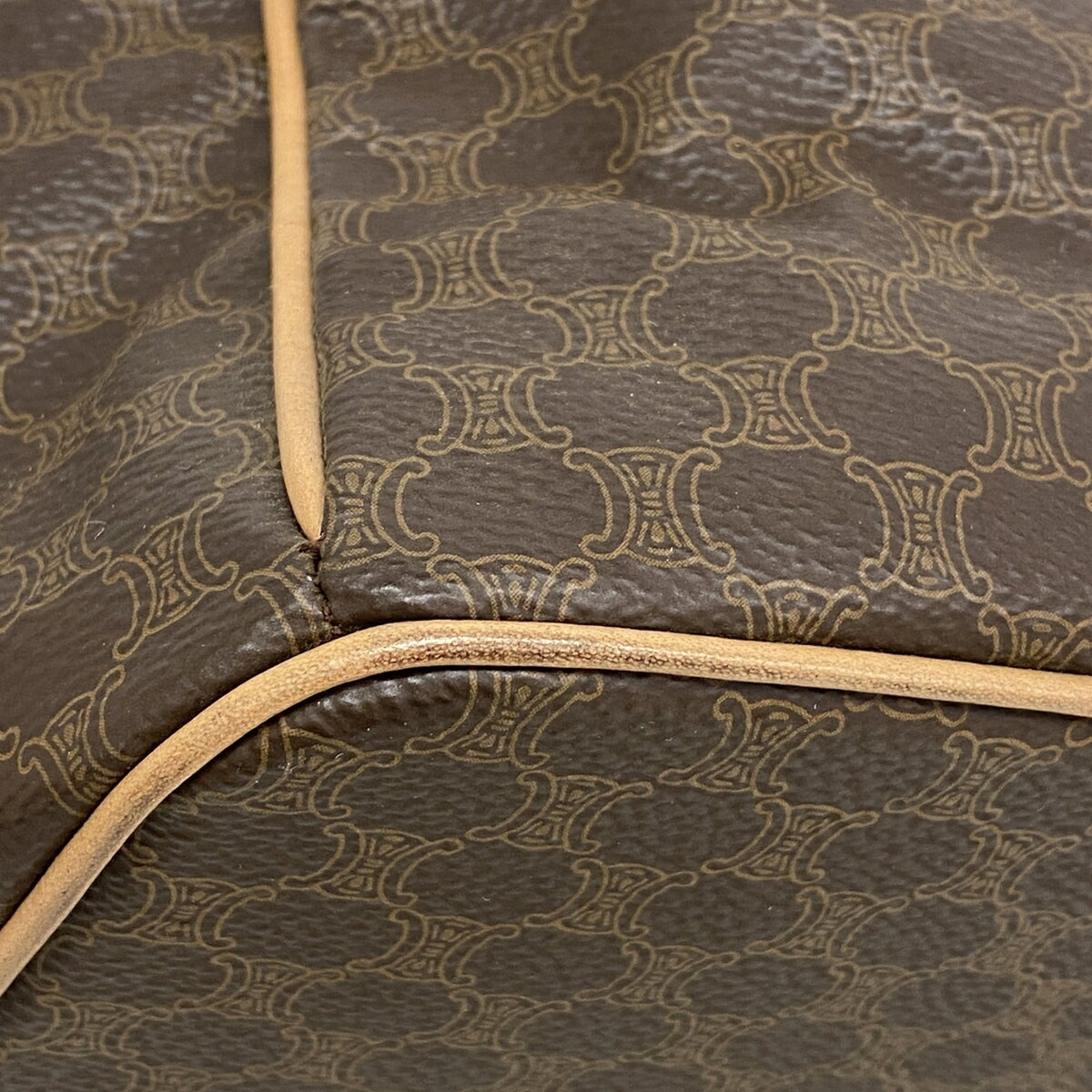 Celine Brown Pvc Backpack (Pre-Owned)