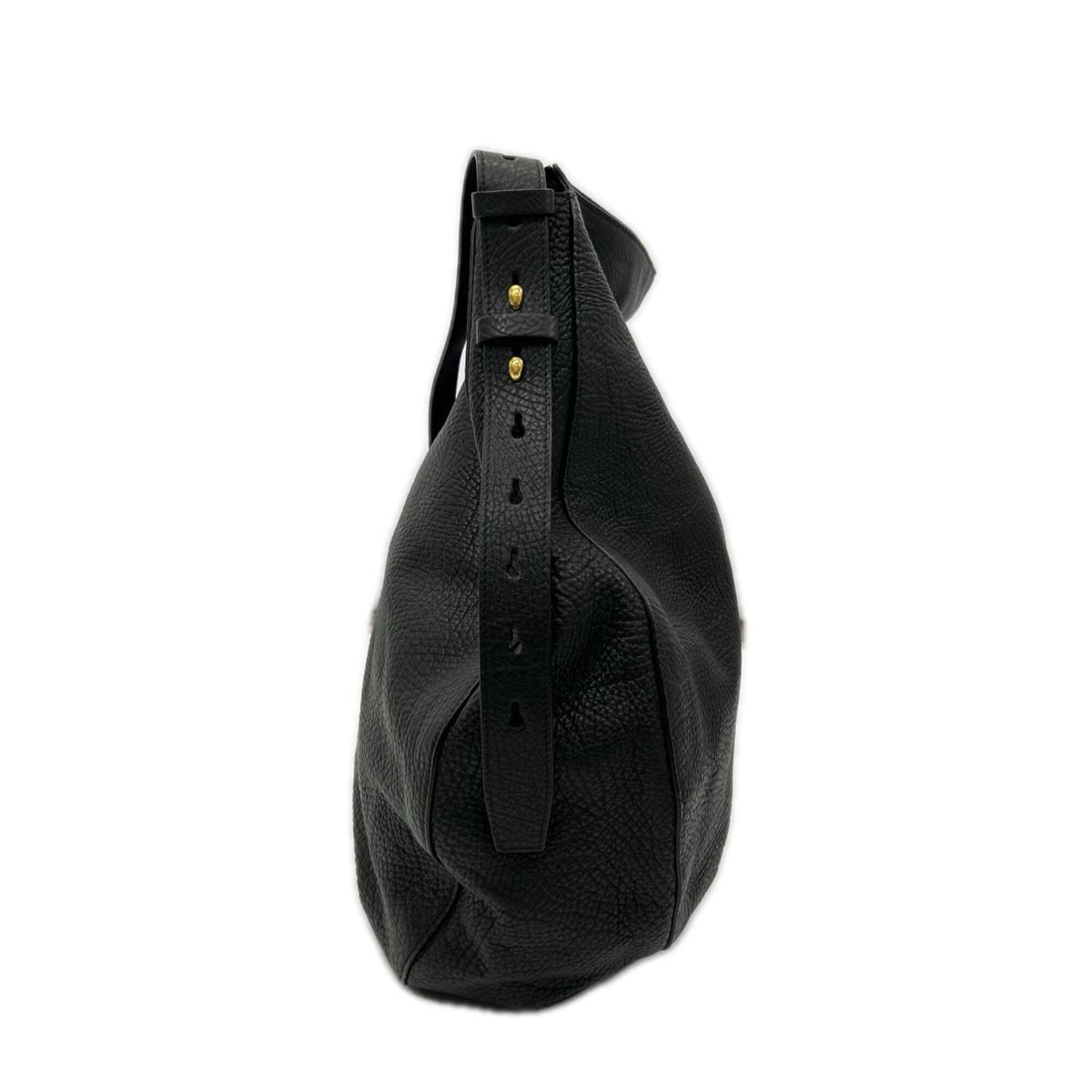 Burberry Black Leather Shoulder Bag (Pre-Owned)