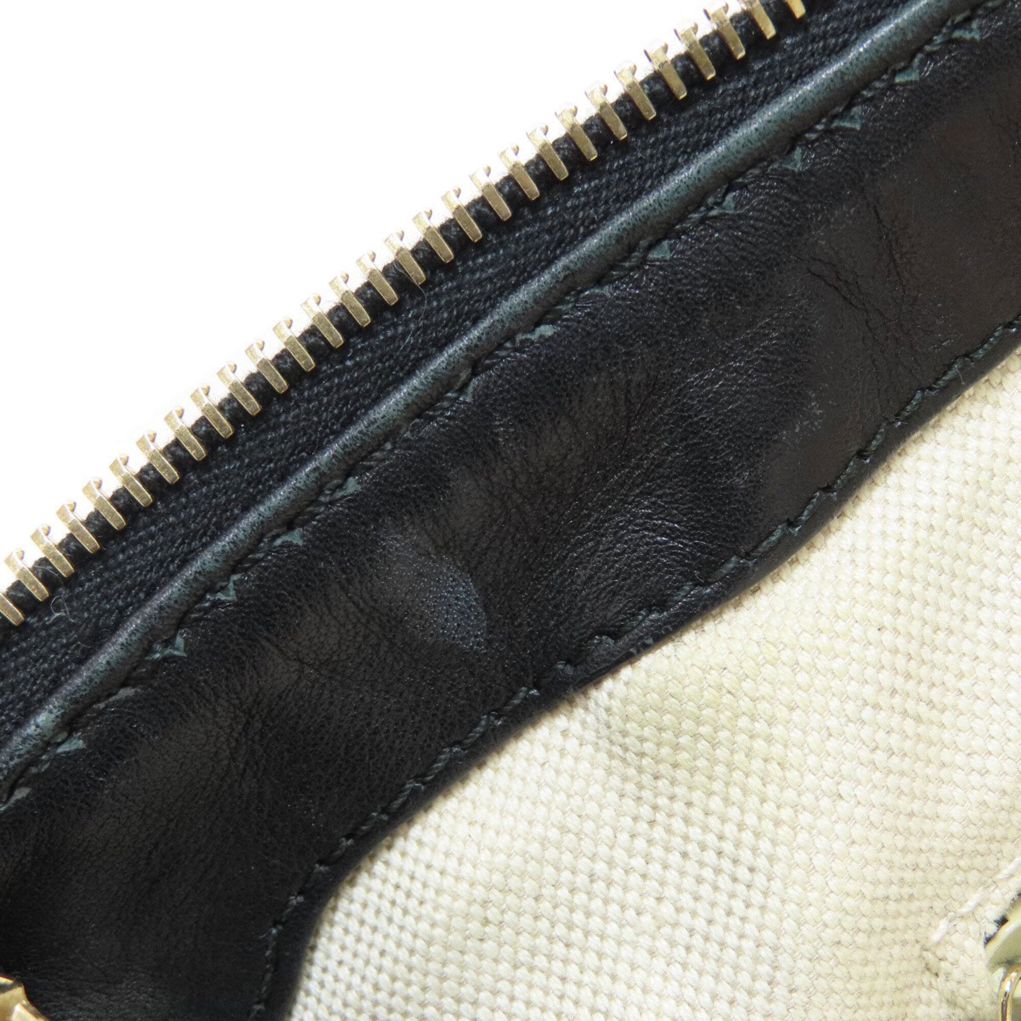 Gucci Sukey Black Leather Tote Bag (Pre-Owned)
