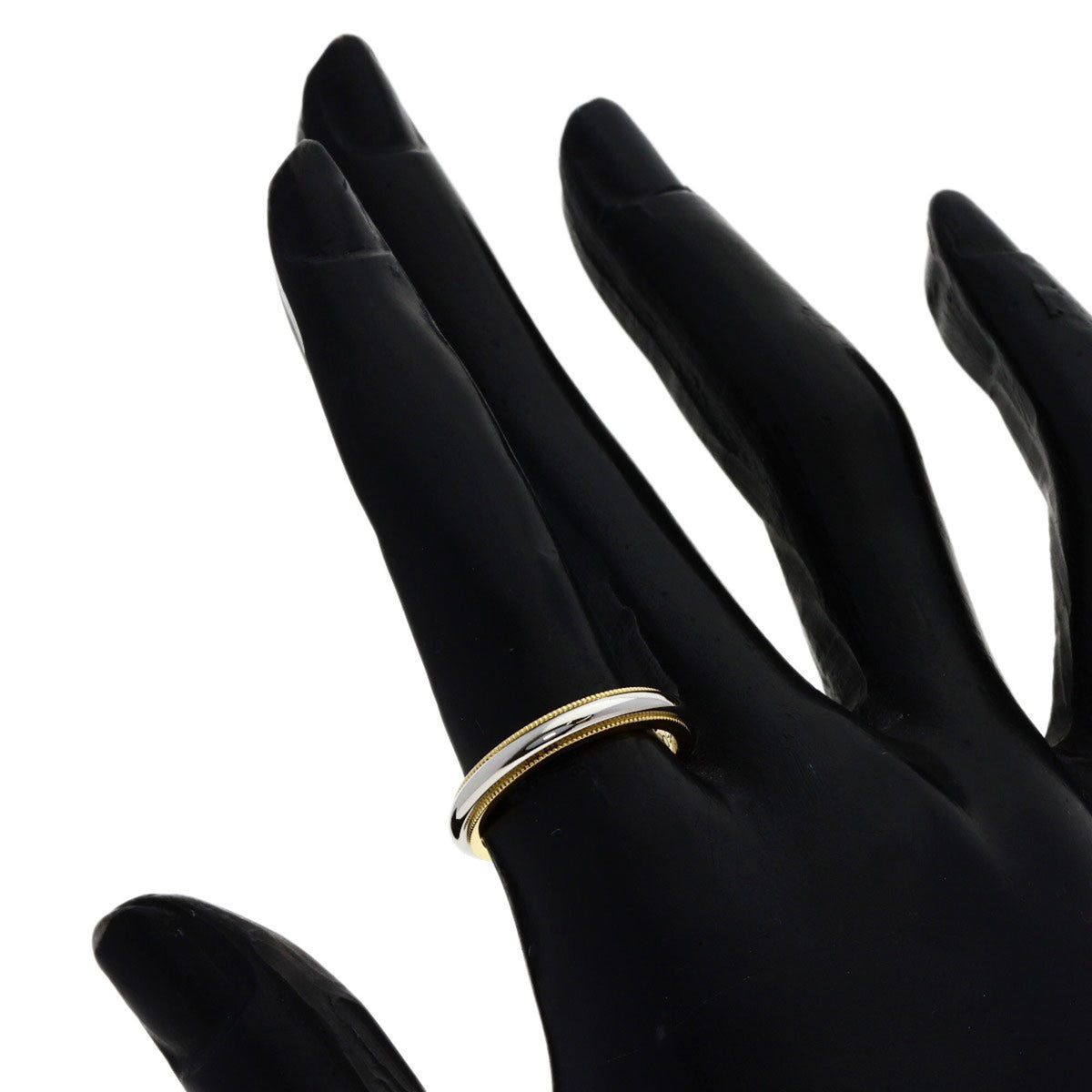 Tiffany Yellow Gold (18K) Platinum 950 Band Ring (Pre-Owned)