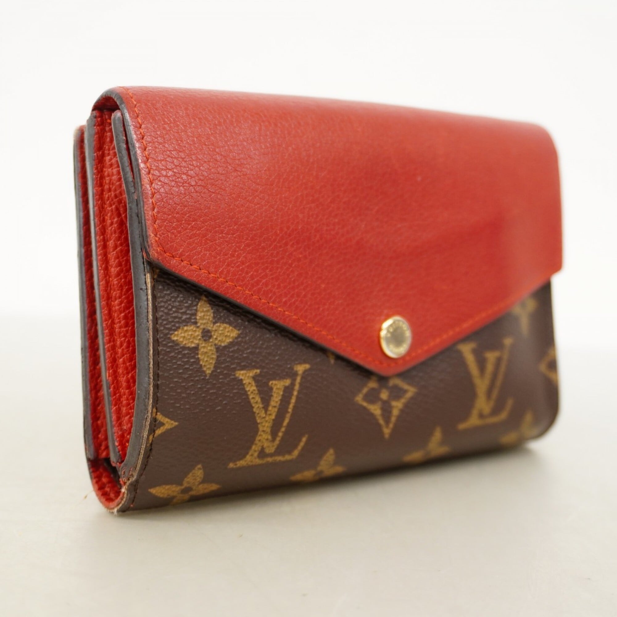 Louis Vuitton Brown Cerise Wallet (Bi-Fold) (Pre-Owned)