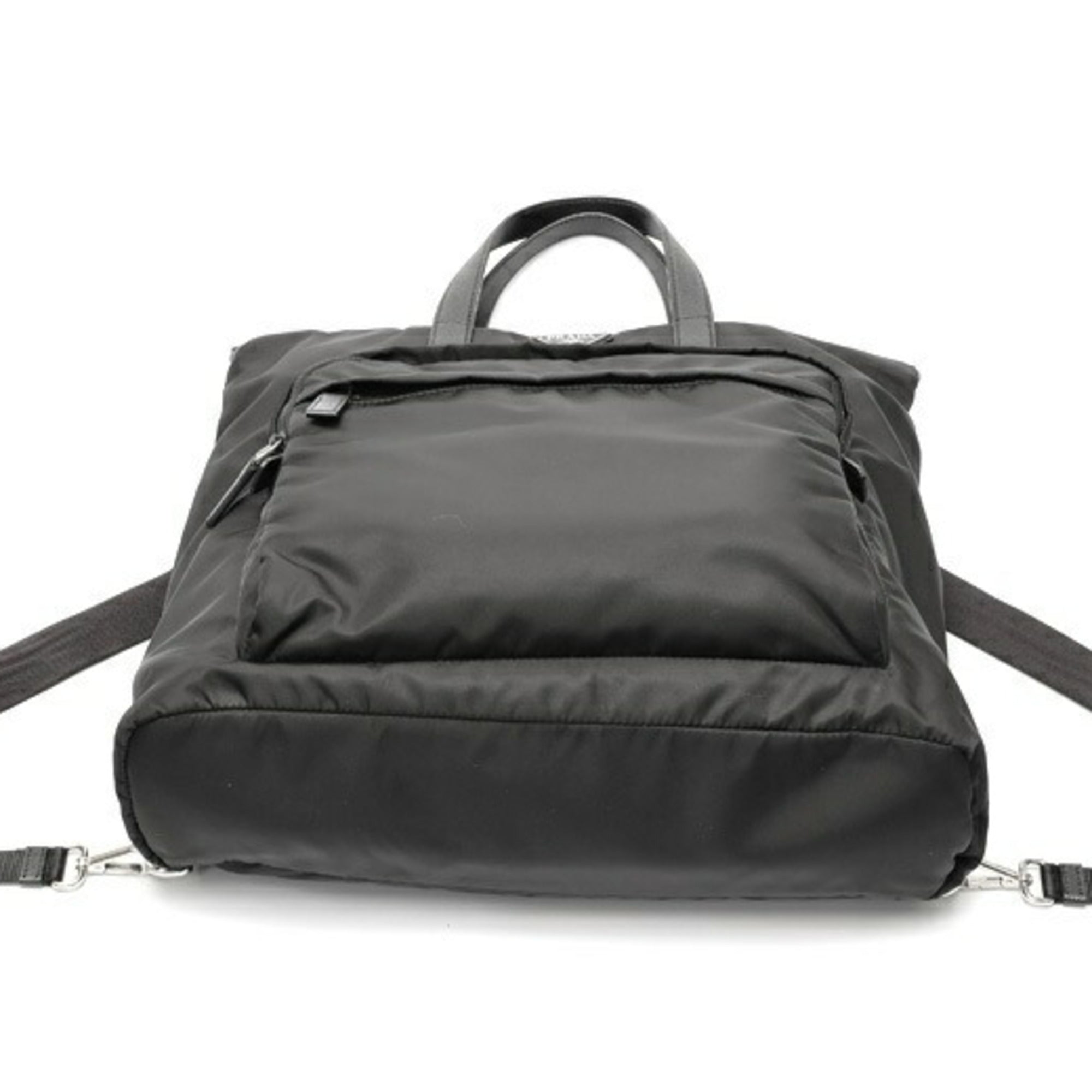 Prada Black Nylon Tote Bag (Pre-Owned)