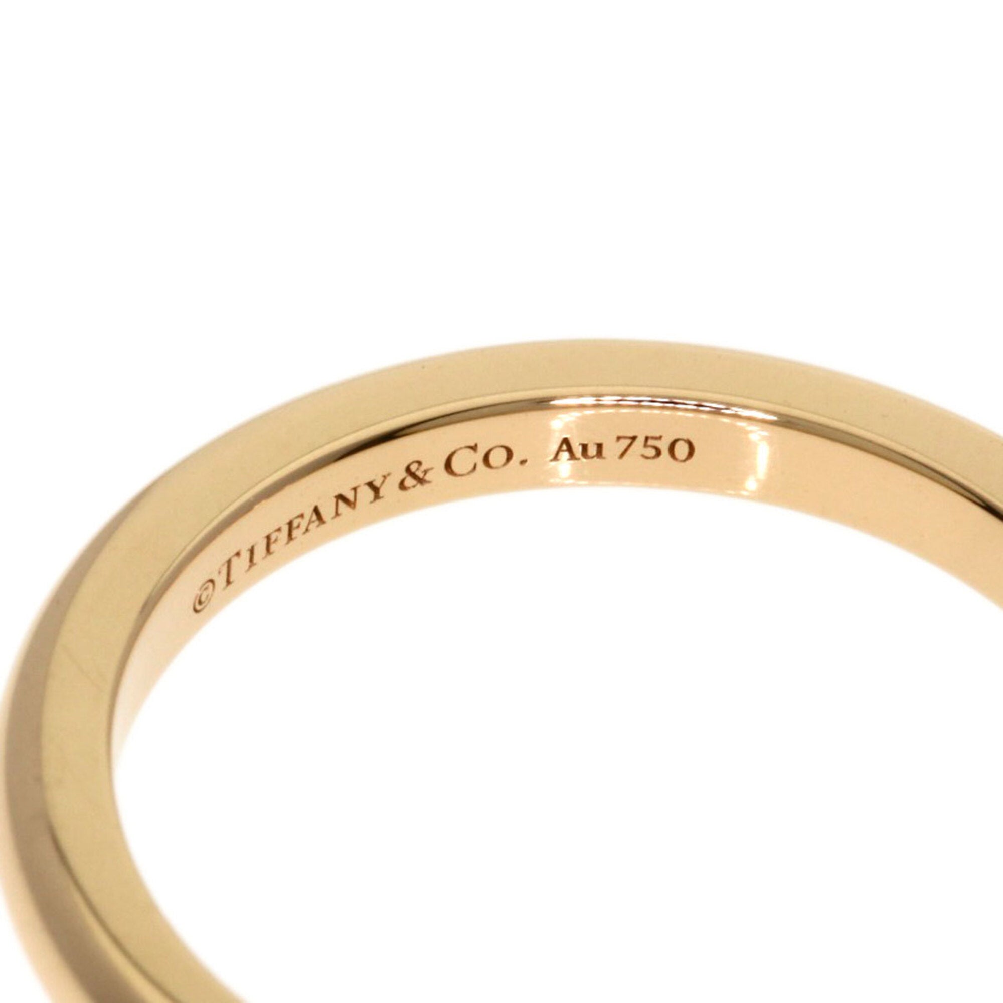 Tiffany Pink Gold (18K) Band Ring (Pre-Owned)