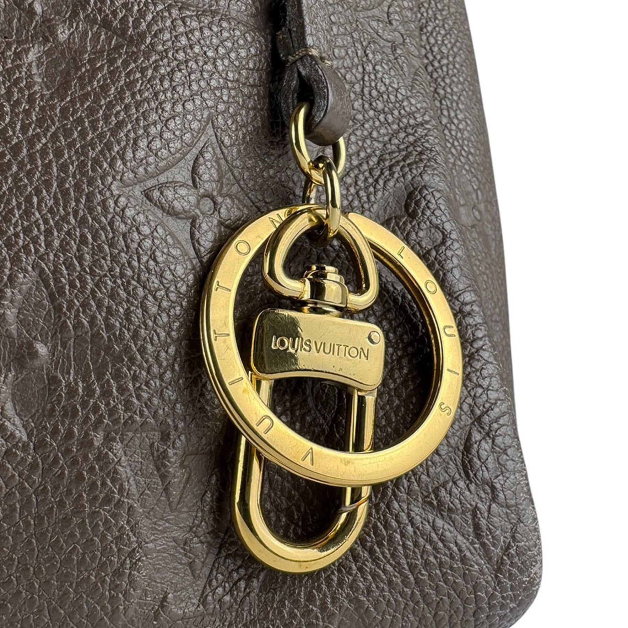 Louis Vuitton Brown Monogram Empreinte Shoulder Bag (Pre-Owned)