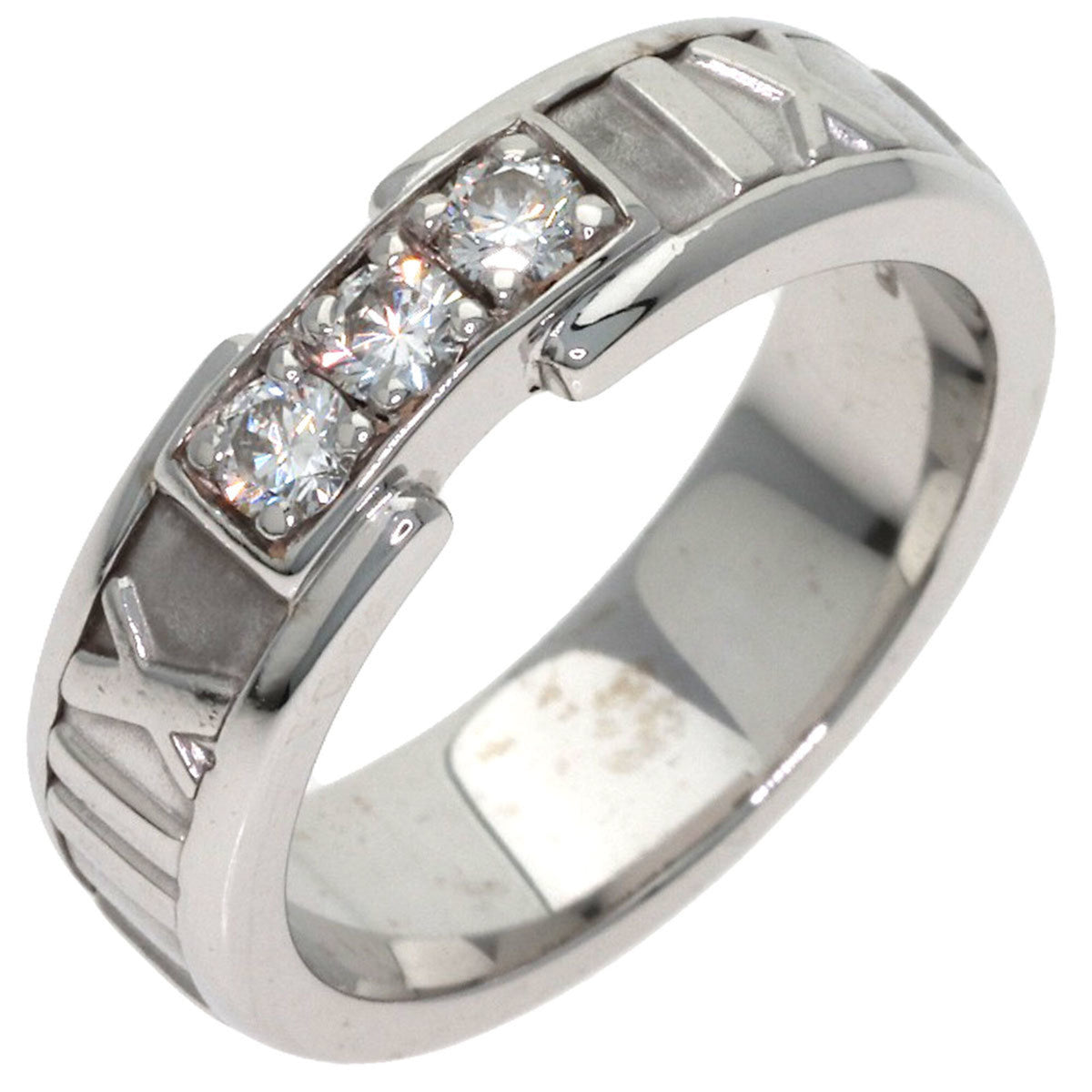 Tiffany White Gold (18K) Band Ring (Pre-Owned)