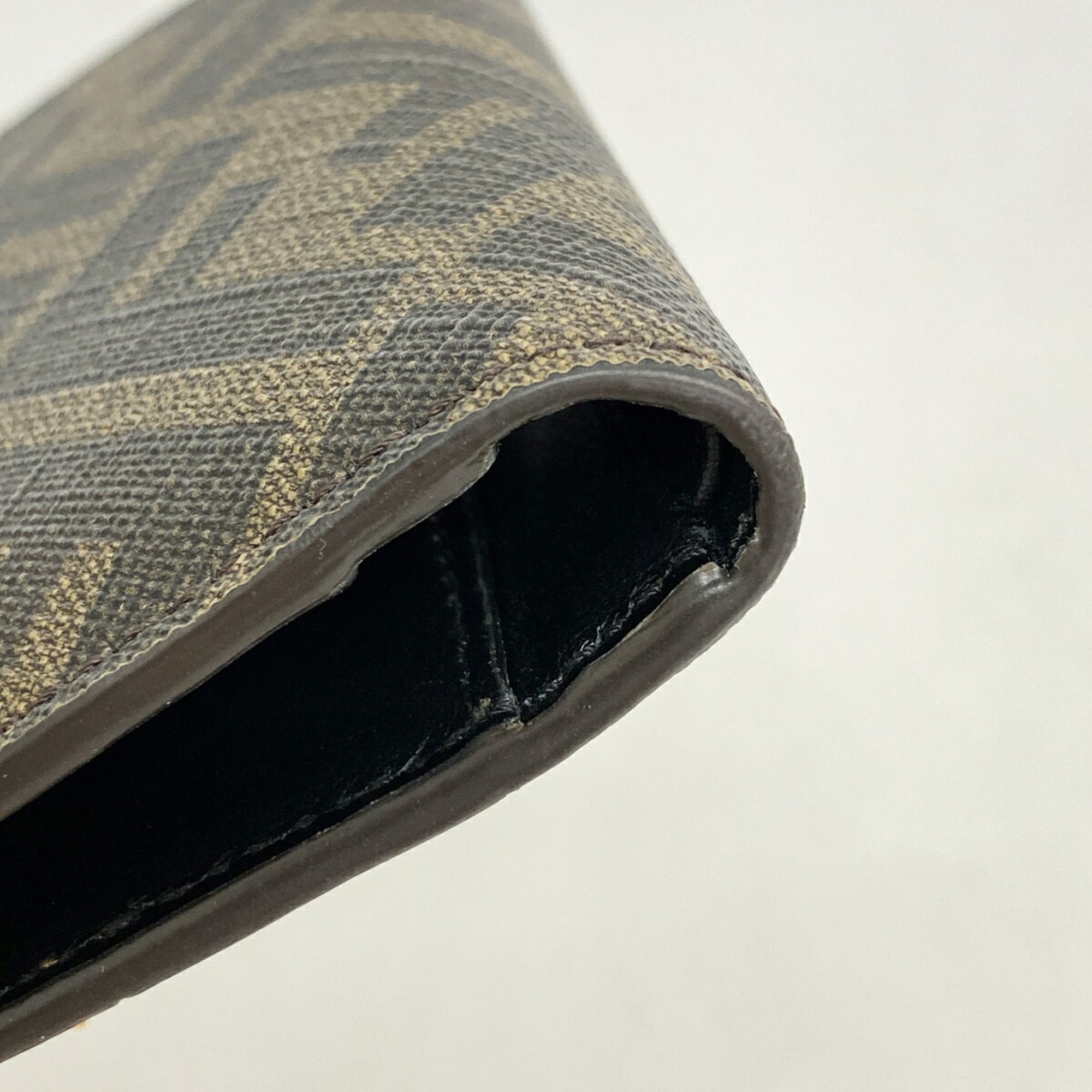 Fendi Black Brown Pvc Wallet (Bi-Fold) (Pre-Owned)