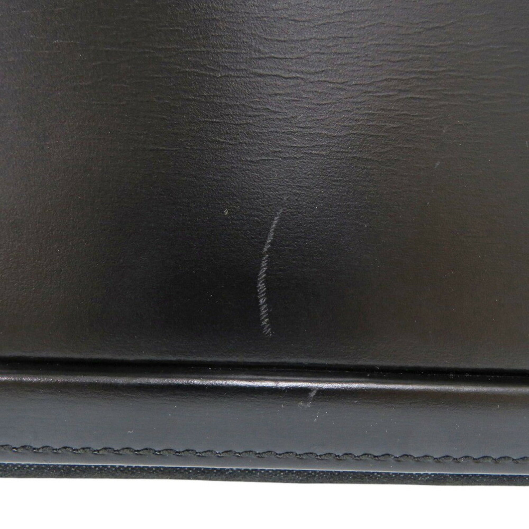 Loewe Black Leather Handbag (Pre-Owned)
