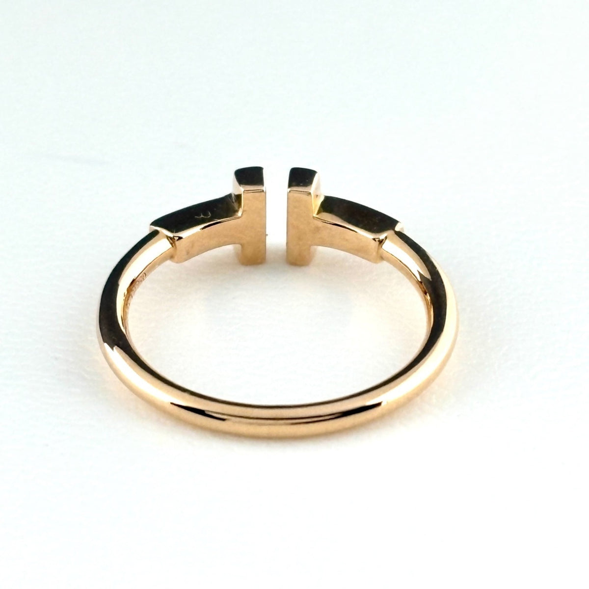 Tiffany Pink Gold (18K) Band Ring (Pre-Owned)
