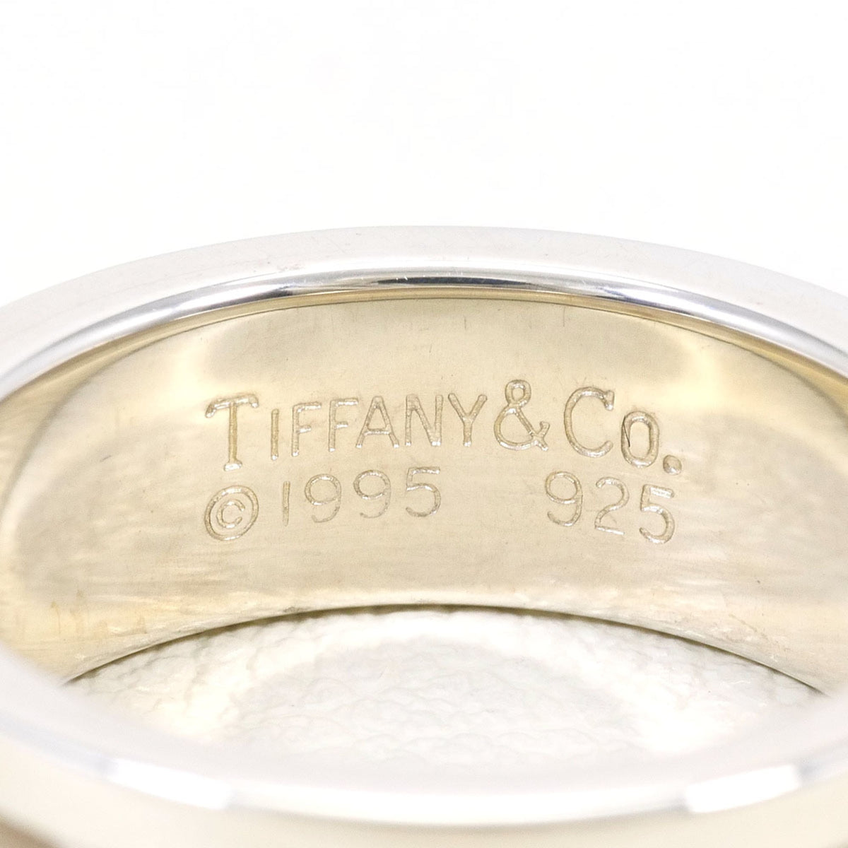 Tiffany Silver 925 Band Ring (Pre-Owned)