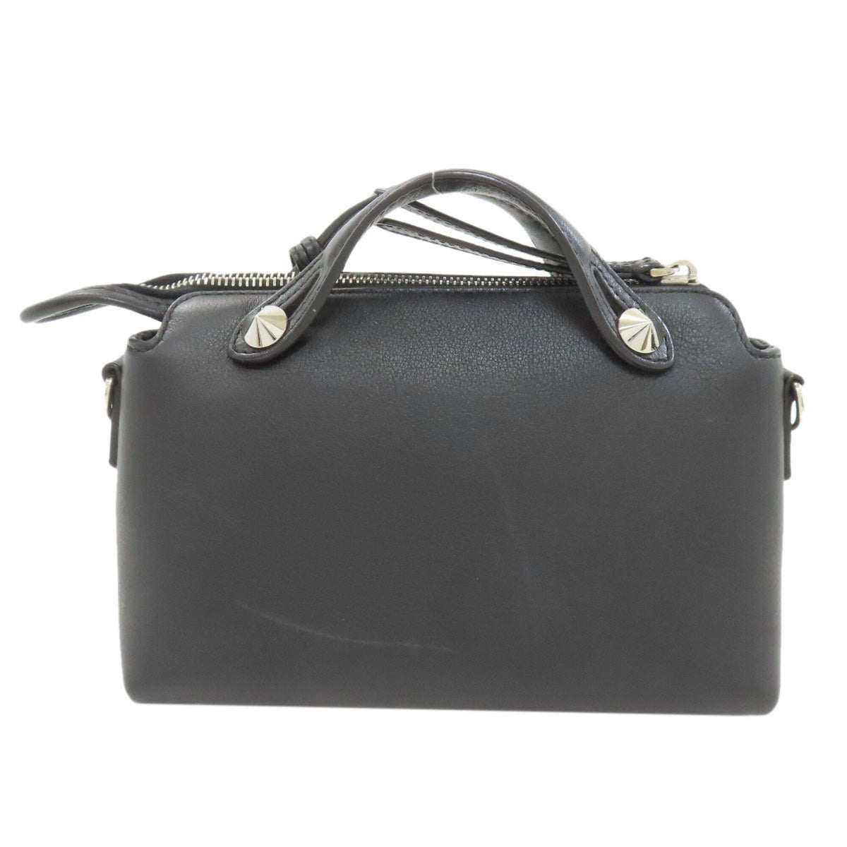 Fendi Black Leather Handbag (Pre-Owned)