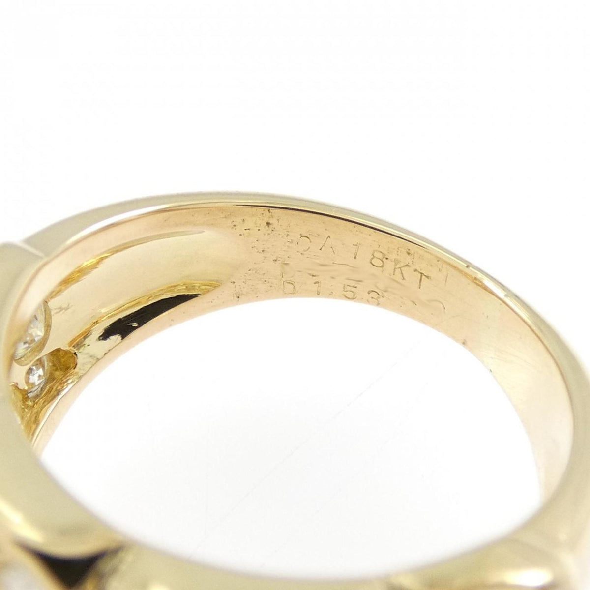 Van Cleef & Arpels Yellow Gold Yellow Gold (18K) Band Ring (Pre-Owned)