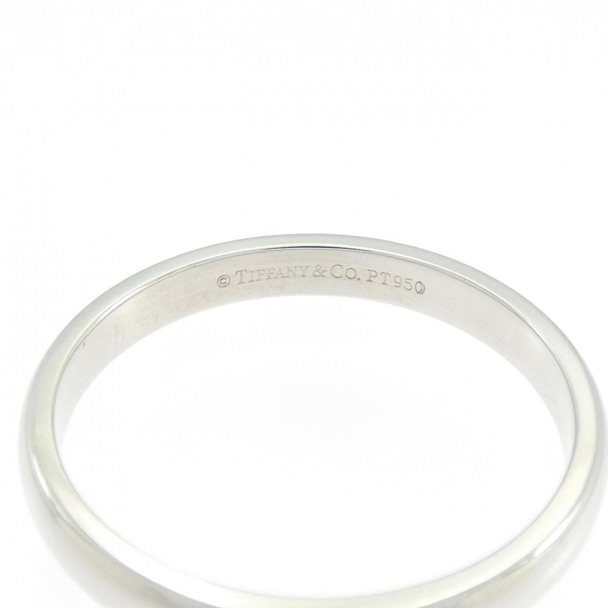 Tiffany Platinum 950 Band Ring (Pre-Owned)