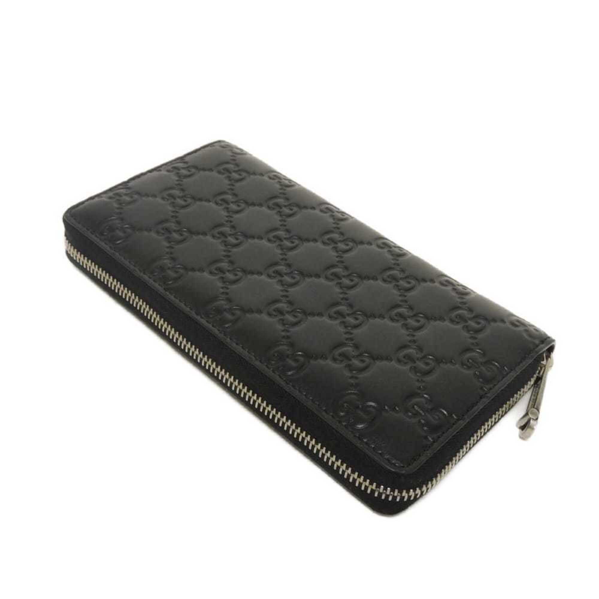 Gucci Black Long Wallet (Bi-Fold) (Pre-Owned)