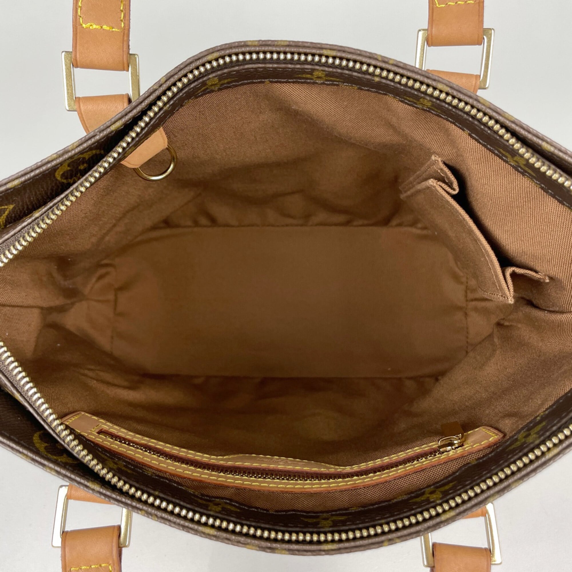 Louis Vuitton Brown Monogram Shoulder Bag Tote Bag (Pre-Owned)
