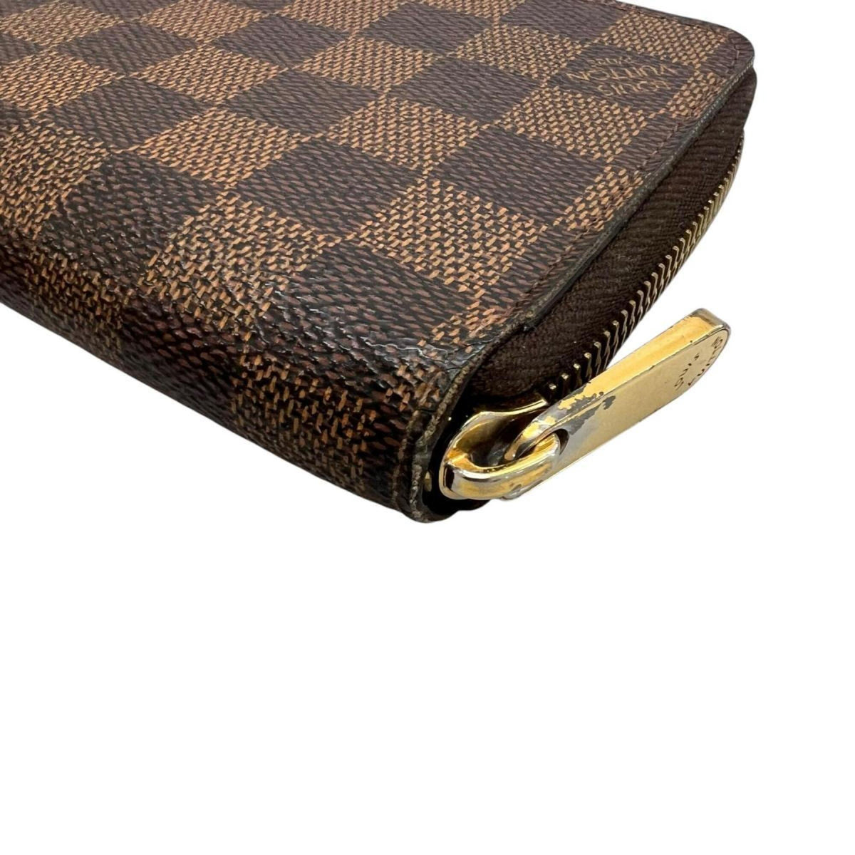 Louis Vuitton Brown Damier Canvas Long Wallet (Bi-Fold) (Pre-Owned)