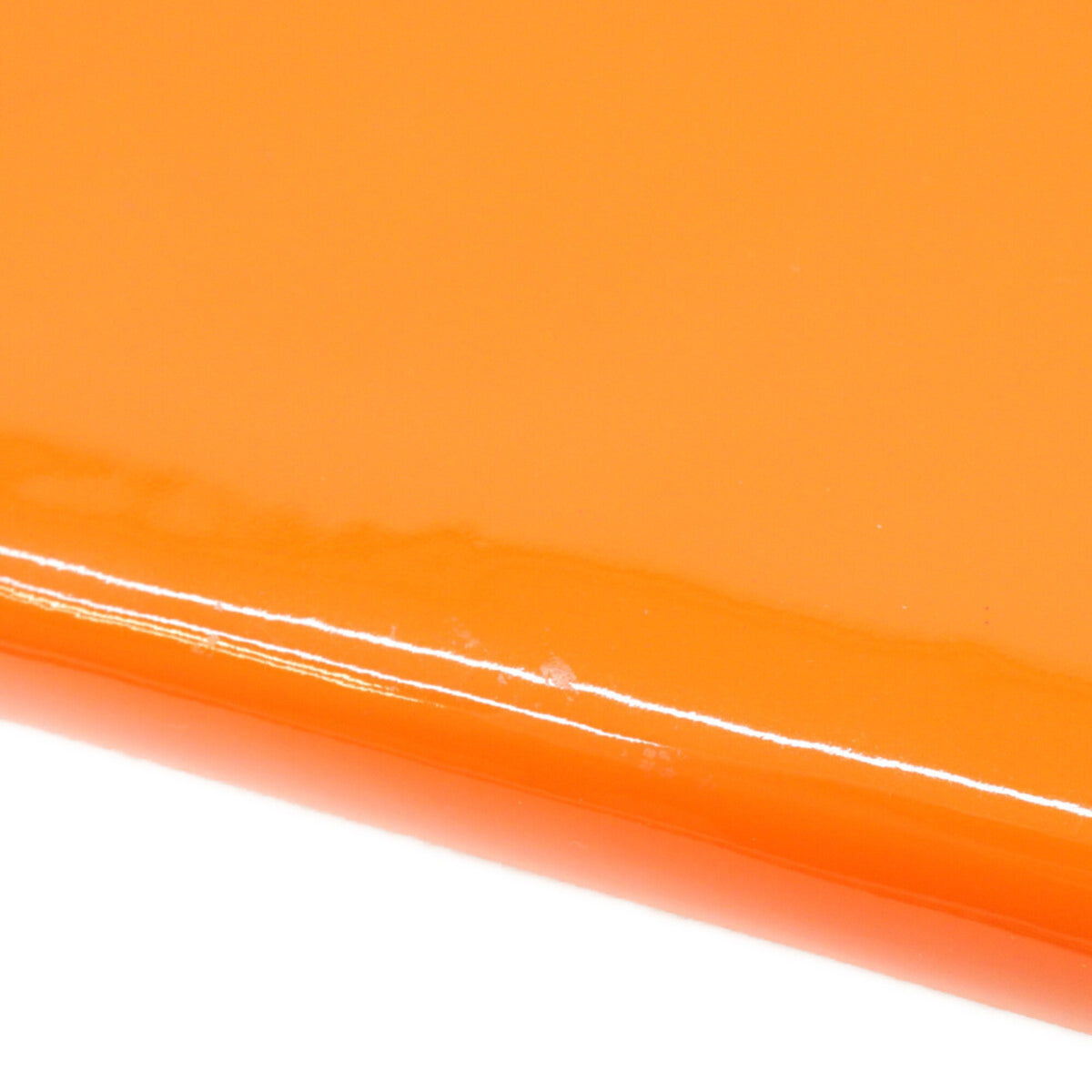 Chanel Orange Leather Shoulder Bag (Pre-Owned)