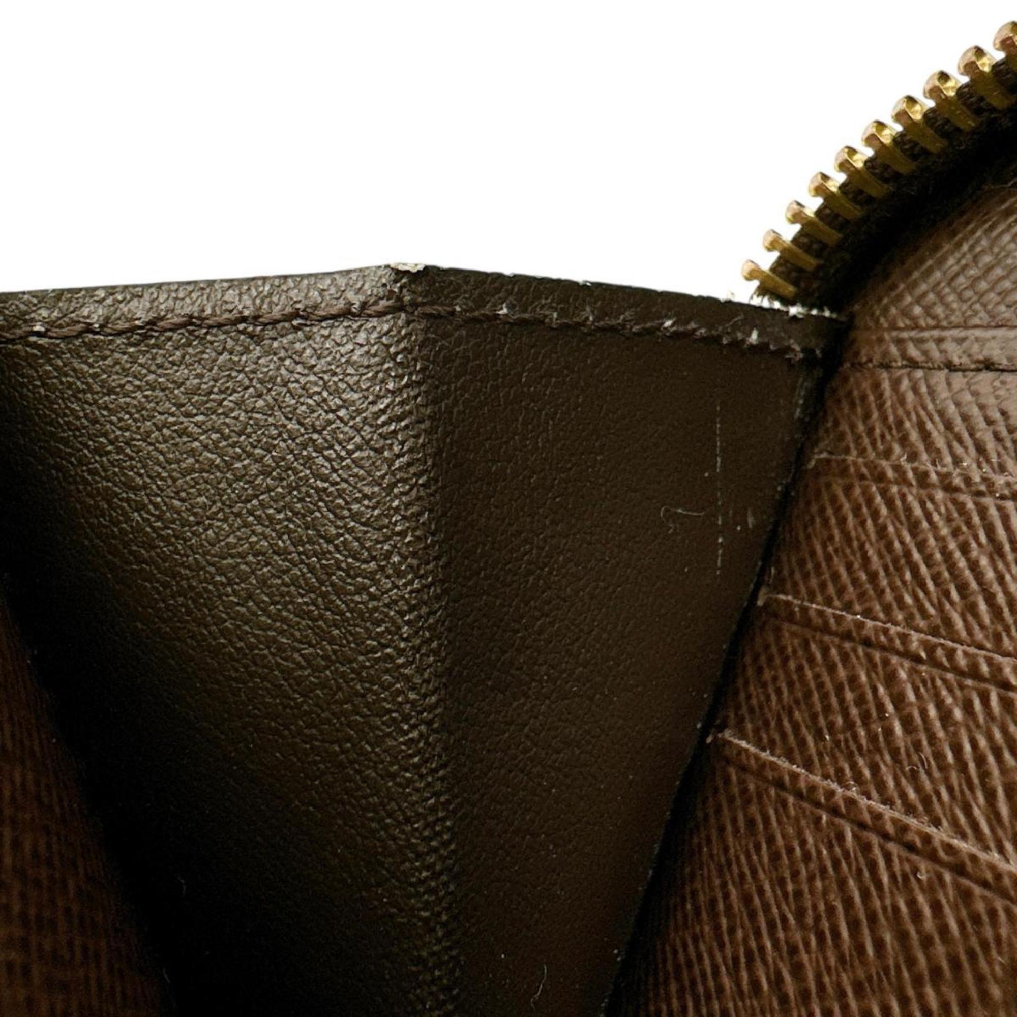 Louis Vuitton Brown Damier Canvas Damier Canvas Long Wallet (Bi-Fold) (Pre-Owned)