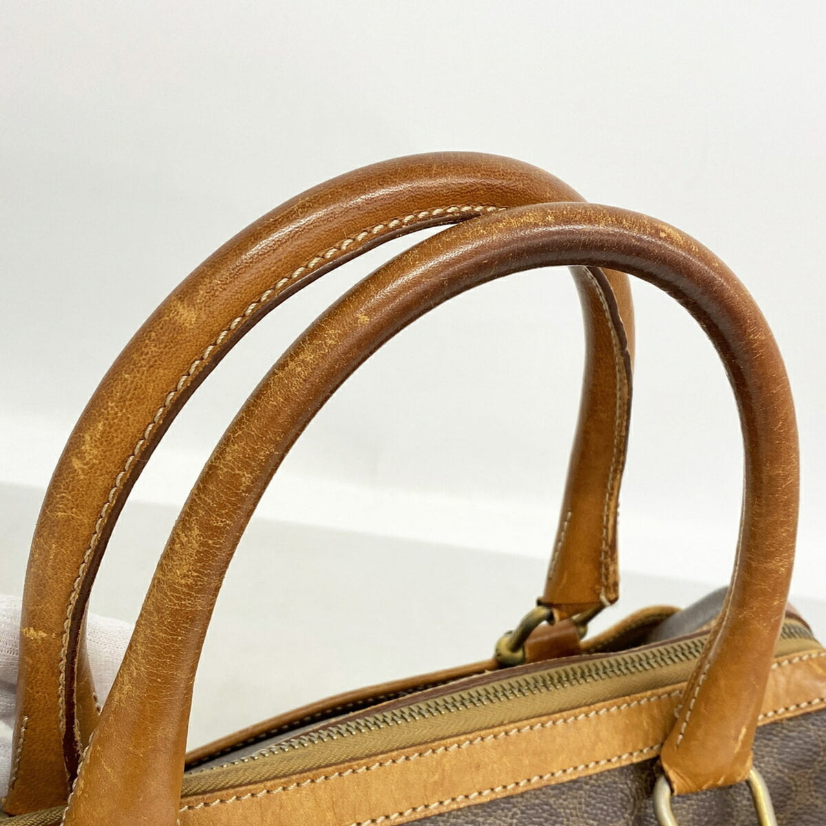 Celine Brown Pvc Handbag (Pre-Owned)