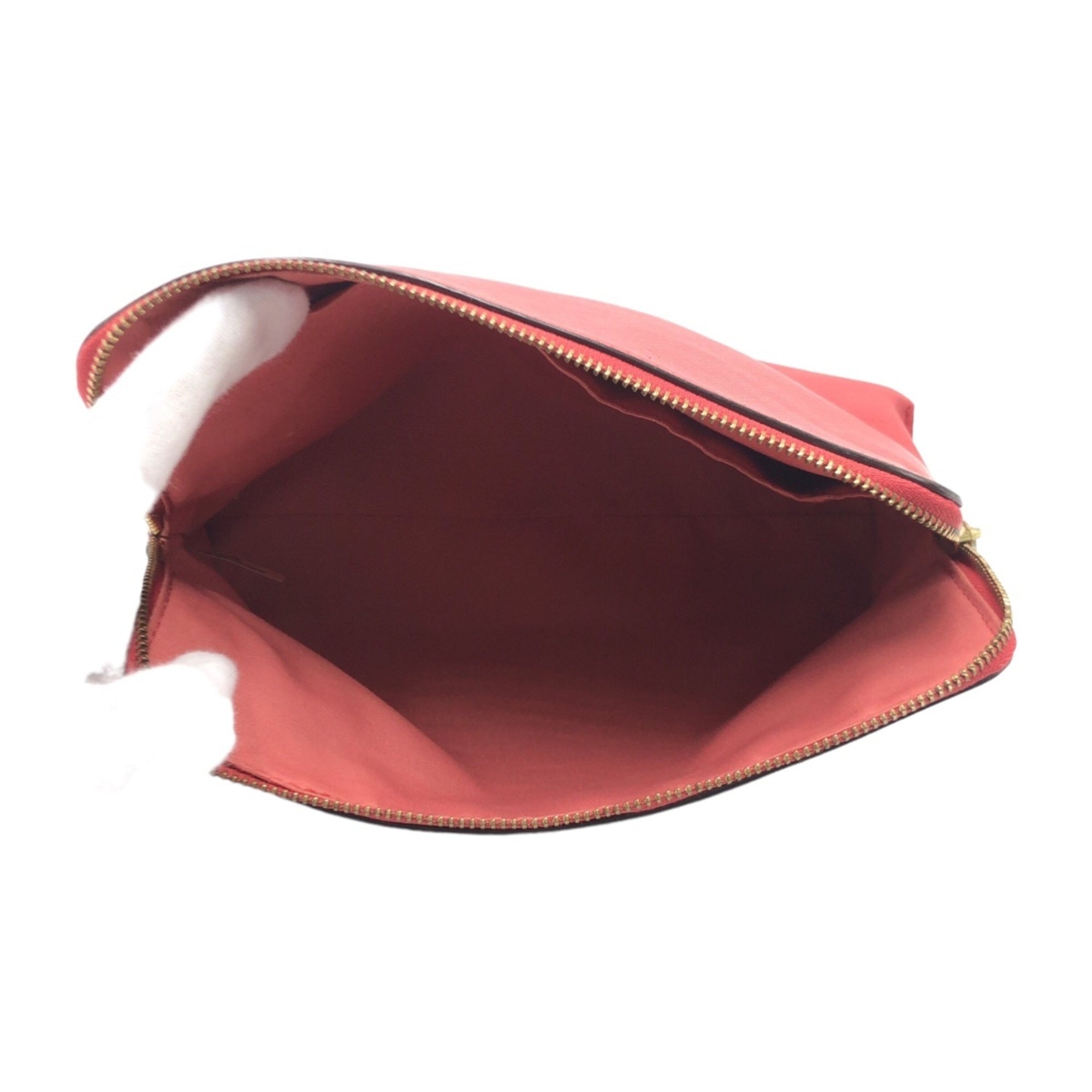 Coach Pink Leather Pouch (Pre-Owned)