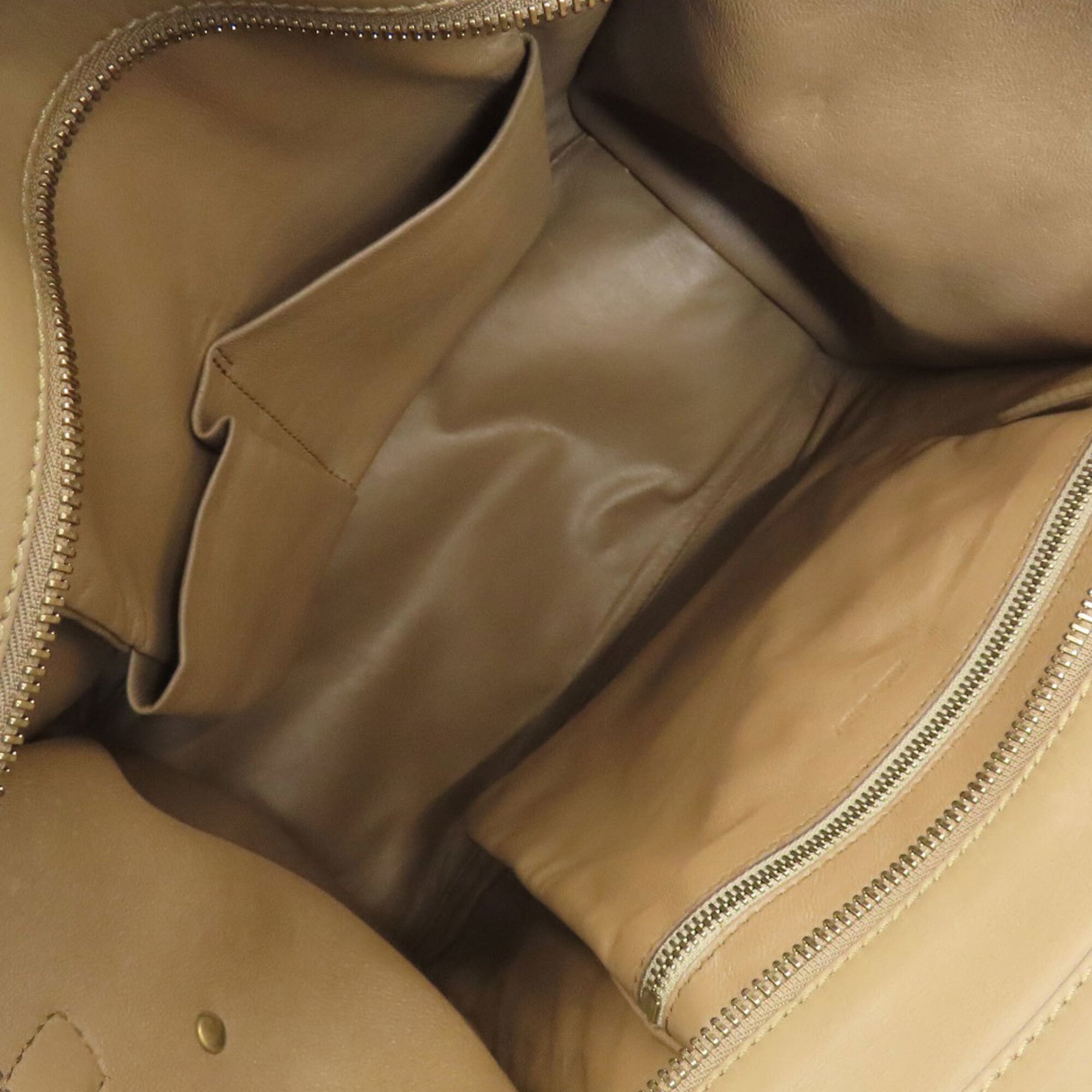 Celine Brown Leather Tote Bag (Pre-Owned)