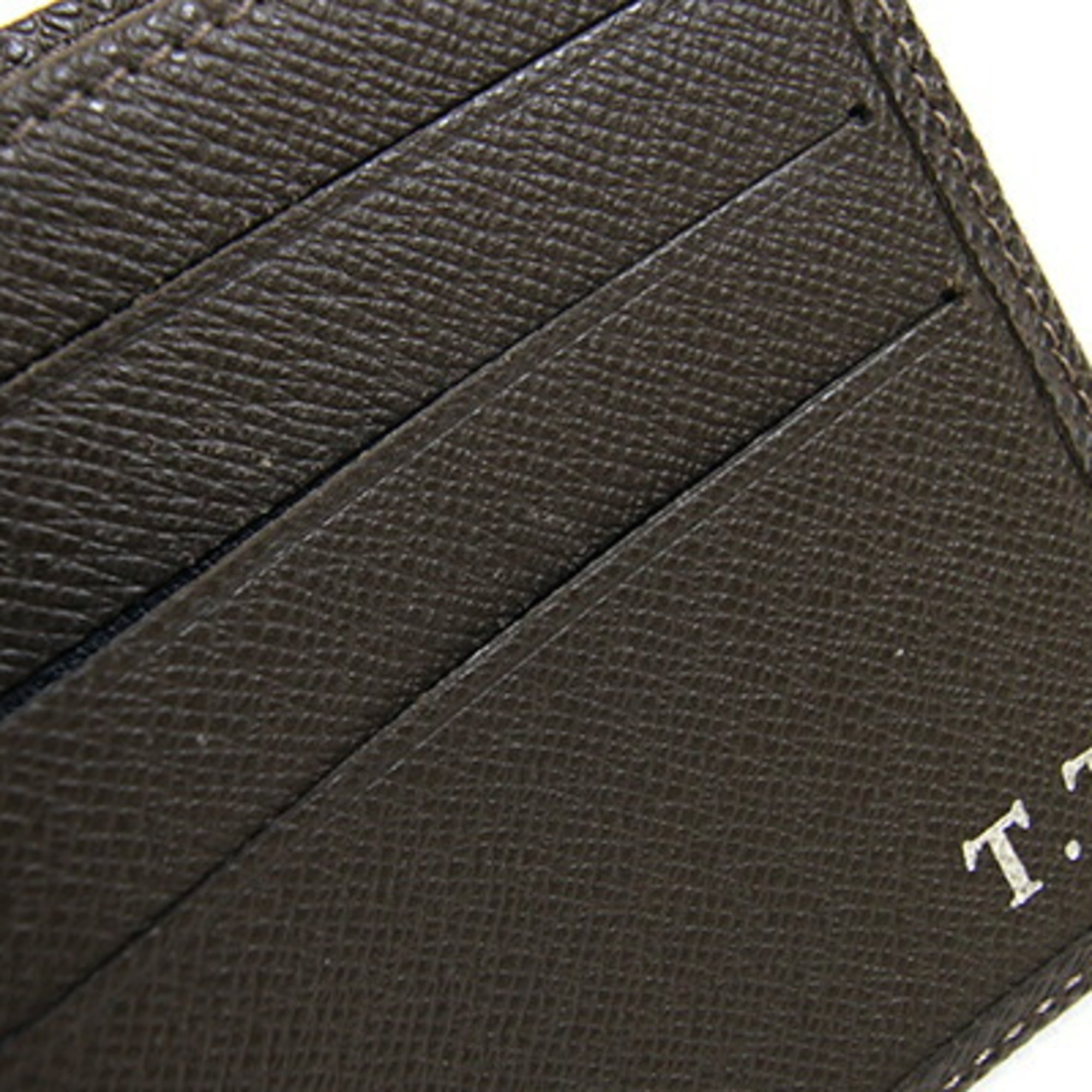 Louis Vuitton Taiga Grizzly Taiga Leather Bill Wallet (Bi-Fold) (Pre-Owned)