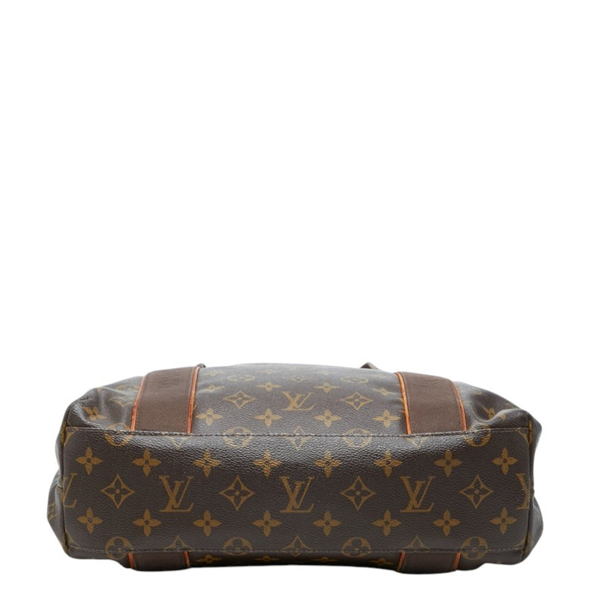 Louis Vuitton Brown Pvc Canvas Shoulder Bag Tote Bag (Pre-Owned)