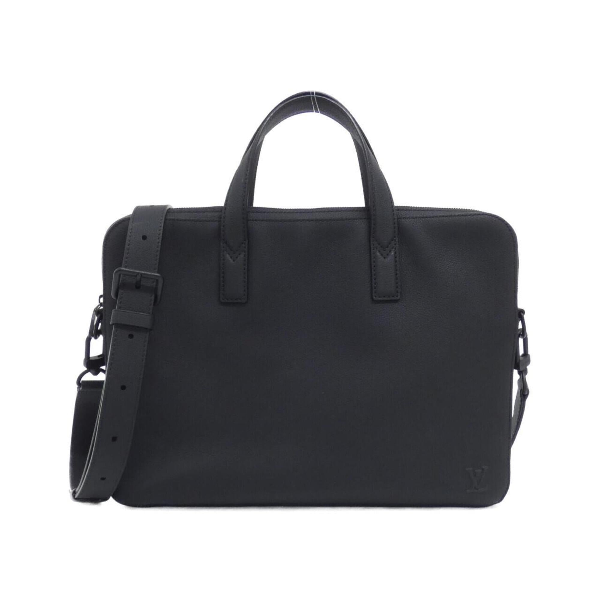 Louis Vuitton Black Briefcase Handbag (Pre-Owned)