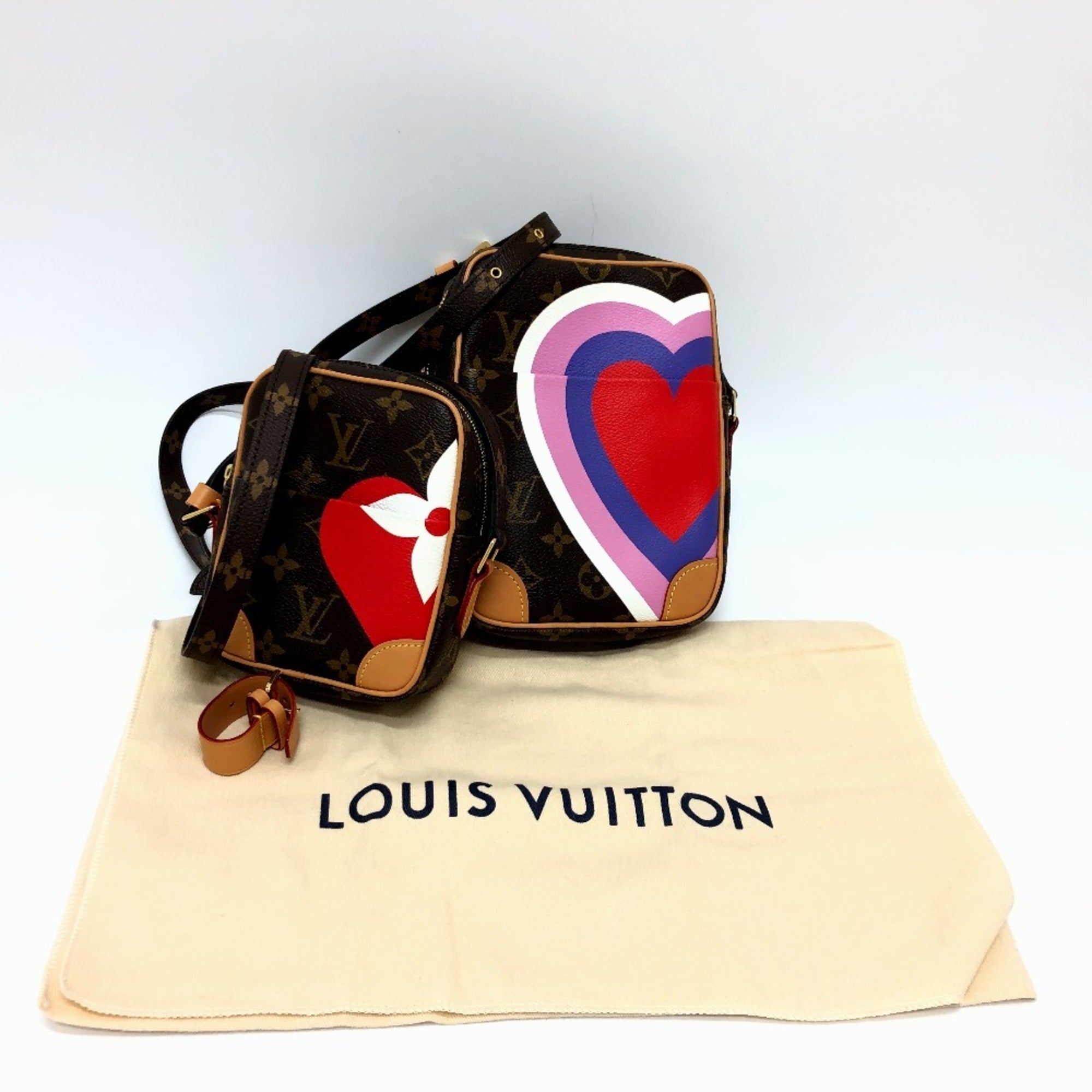 Louis Vuitton Brown Monogram Shoulder Bag (Pre-Owned)