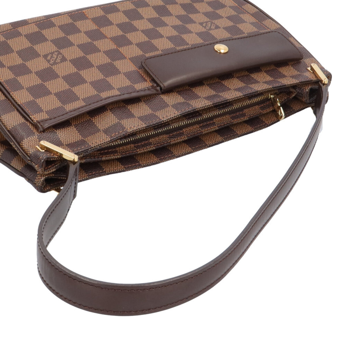 Louis Vuitton Brown Damier Canvas Shoulder Bag (Pre-Owned)
