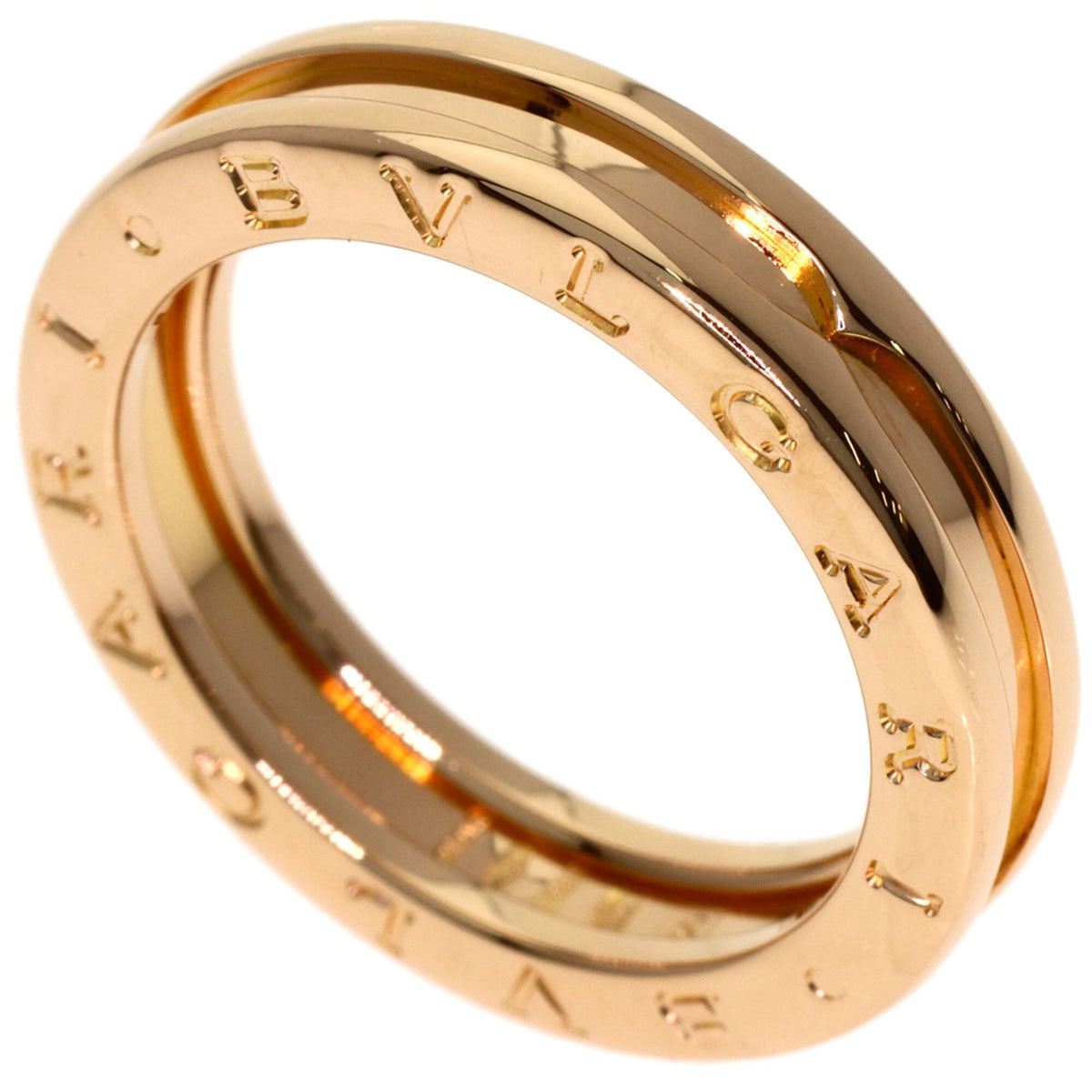 Bvlgari Pink Gold (18K) Band Ring (Pre-Owned)