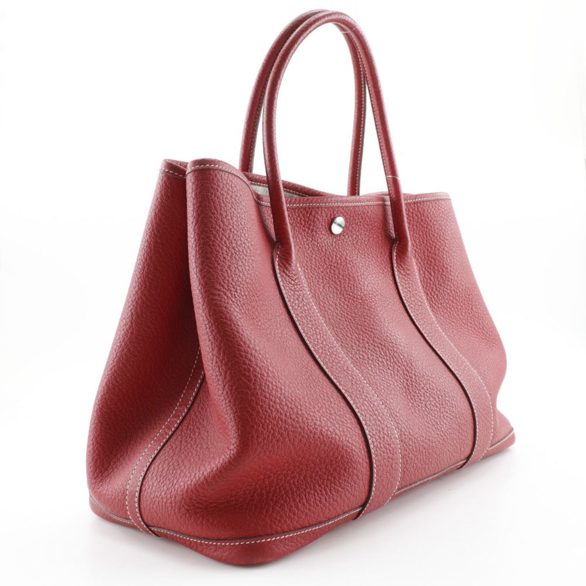 Hermes Red Color Negonda Leather Tote Bag (Pre-Owned)