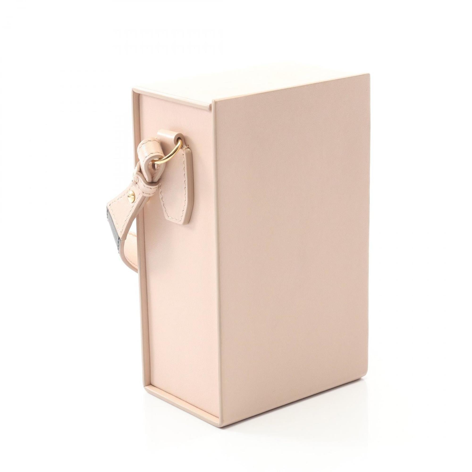 Fendi Pink Leather Shoulder Bag (Pre-Owned)