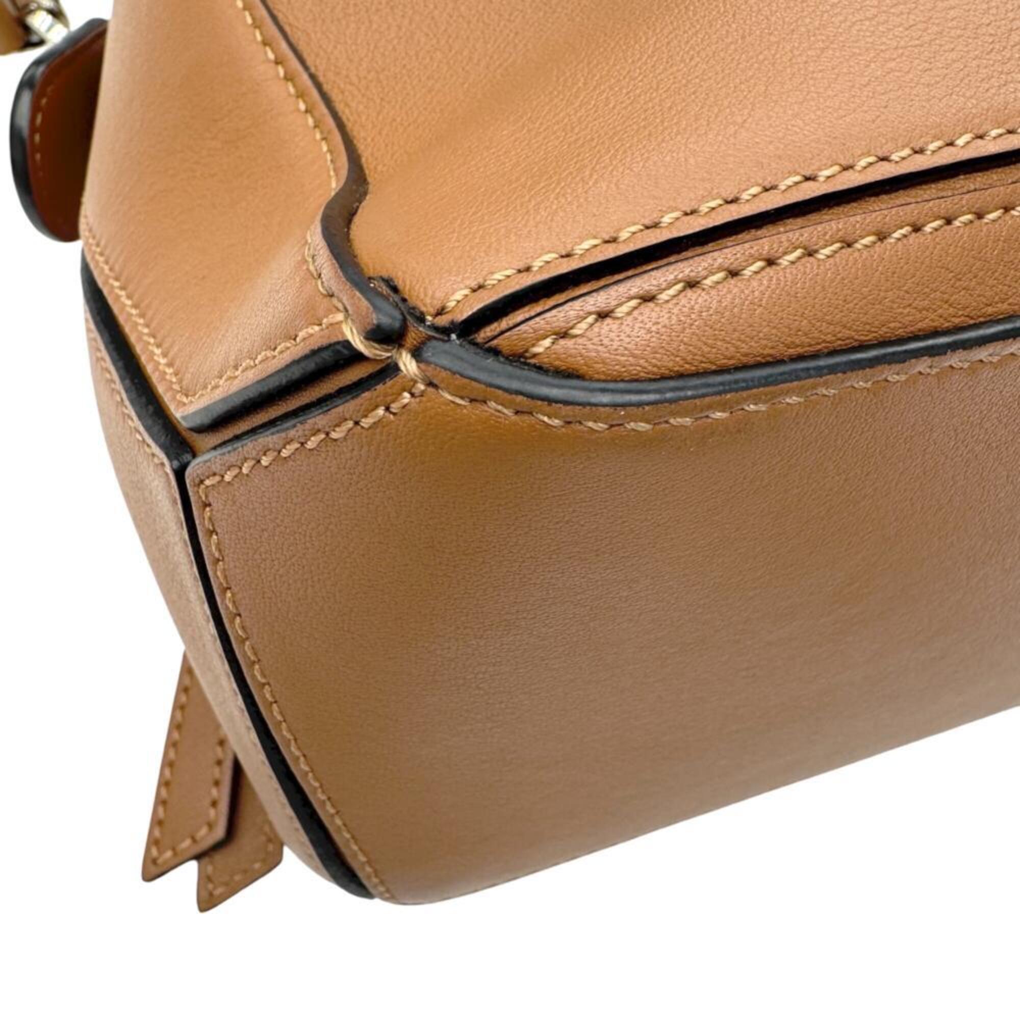 Loewe Brown Leather Shoulder Bag (Pre-Owned)