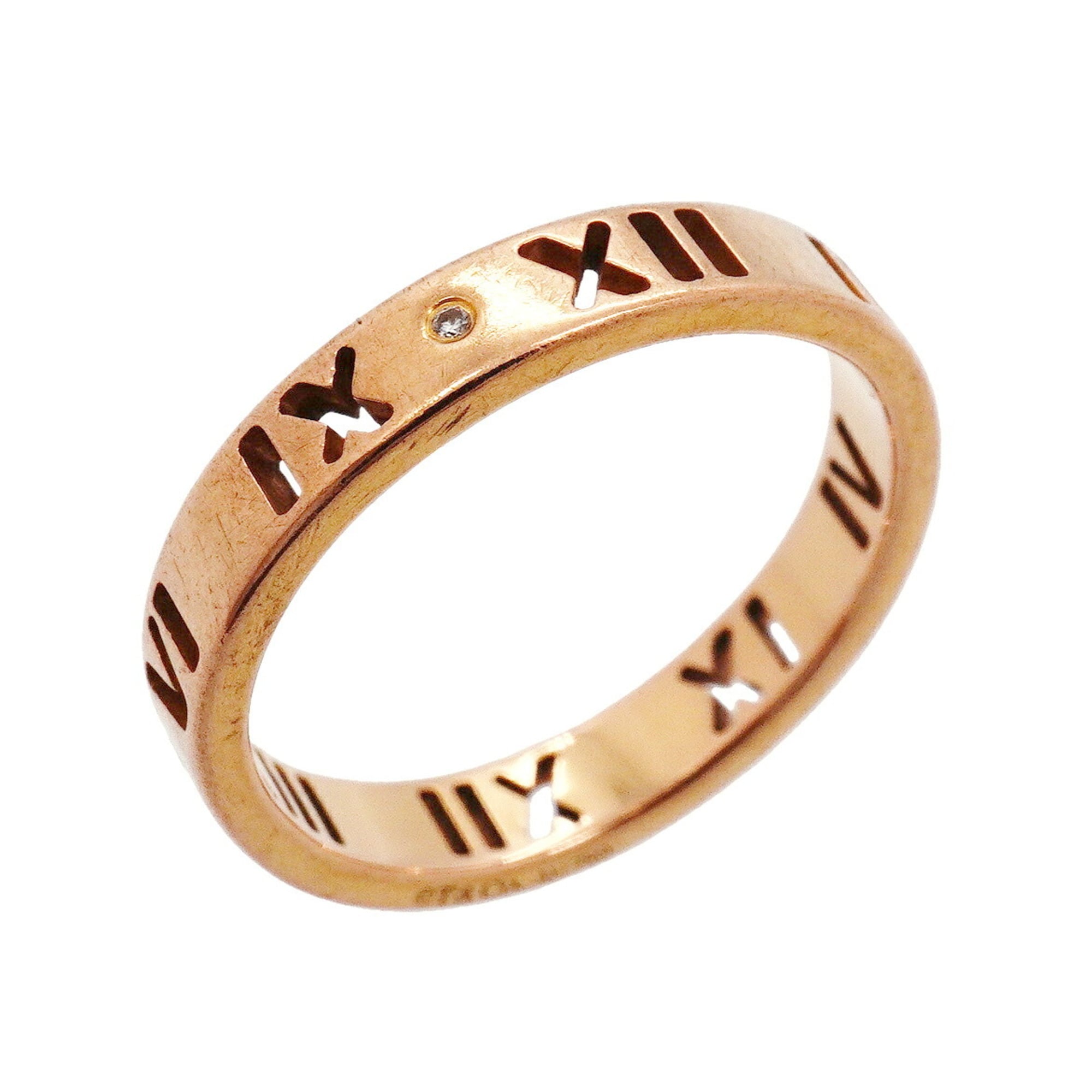 Tiffany Pink Gold (18K) Band Ring (Pre-Owned)
