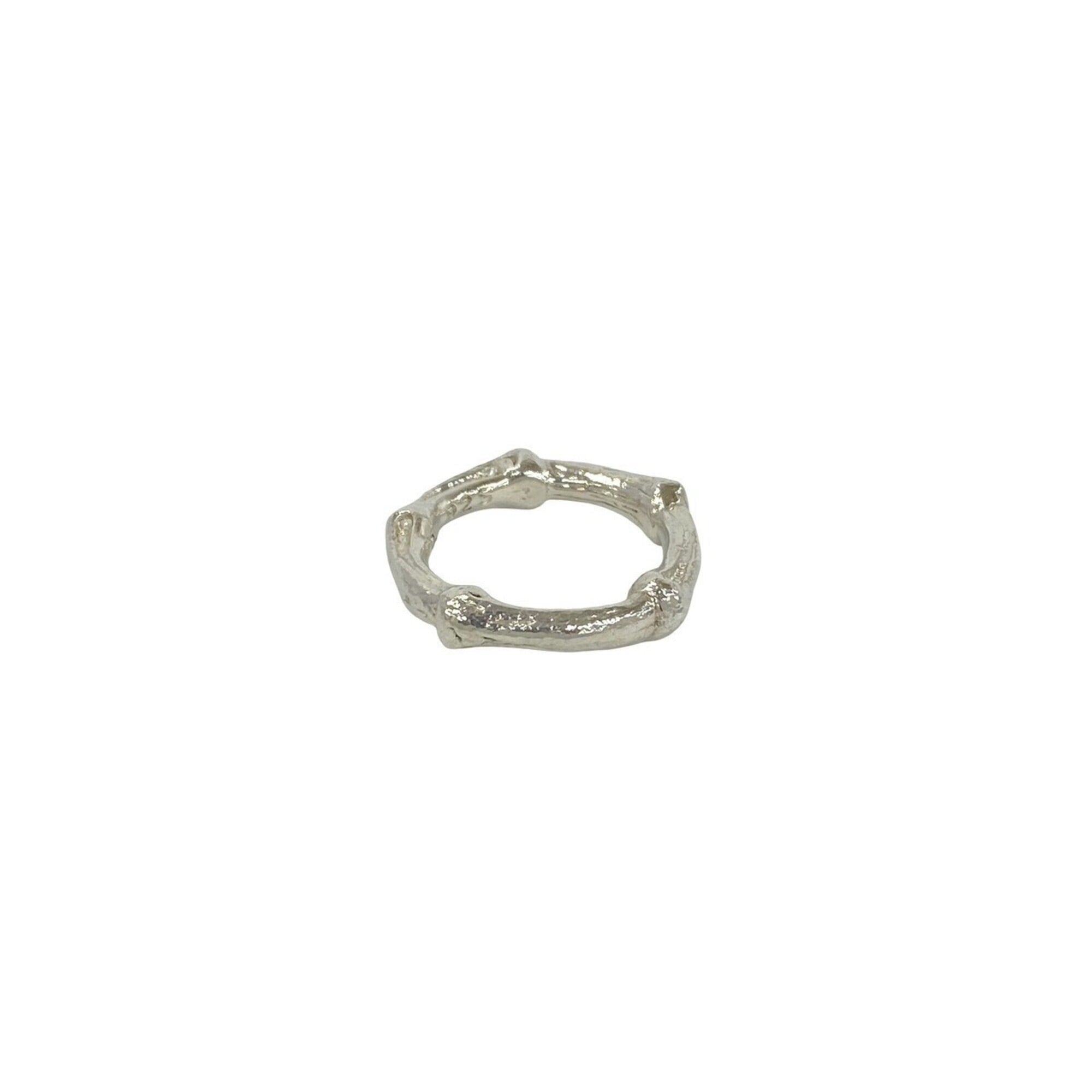 Tiffany Silver Silver 925 Band Ring (Pre-Owned)