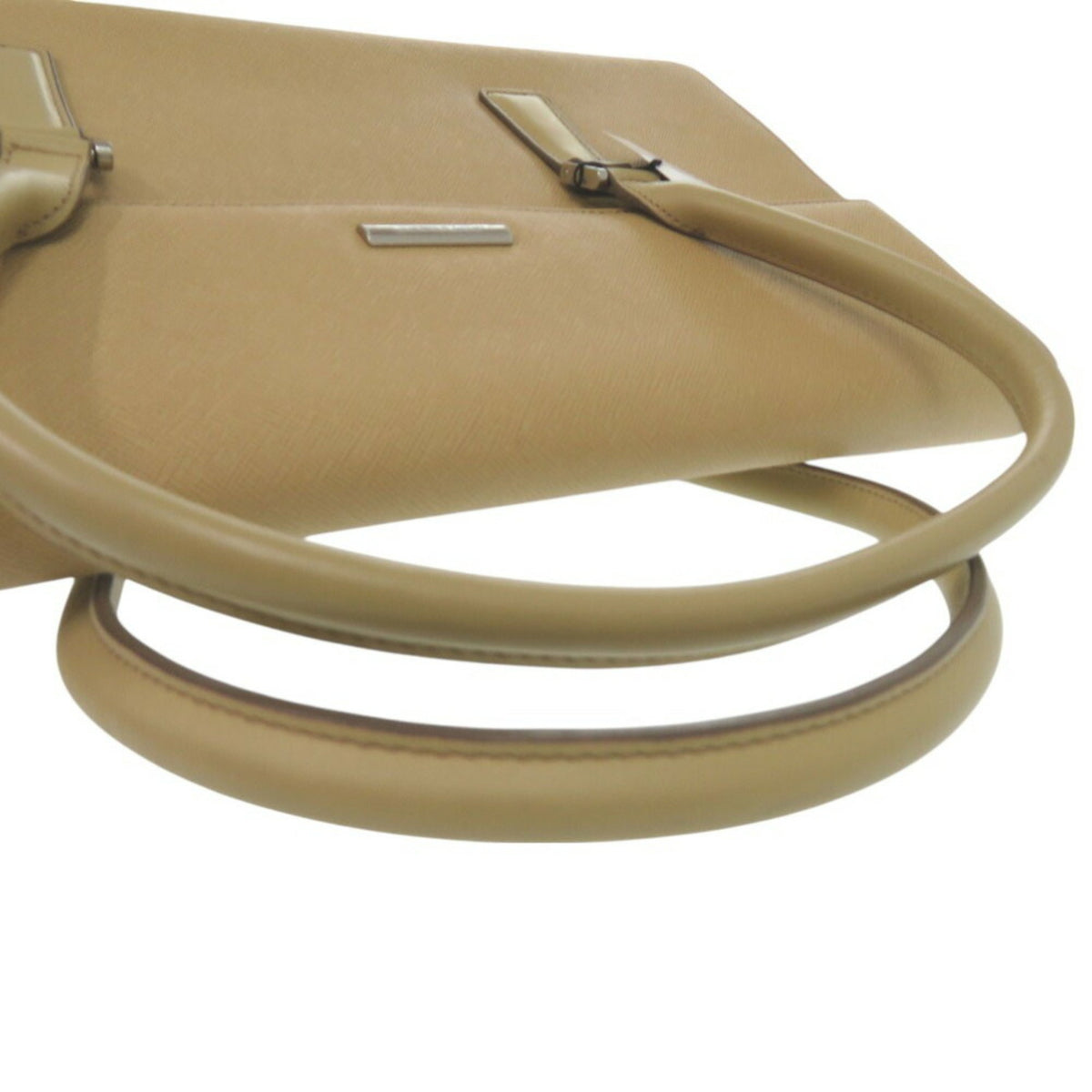 Burberry Beige Pvc Handbag (Pre-Owned)