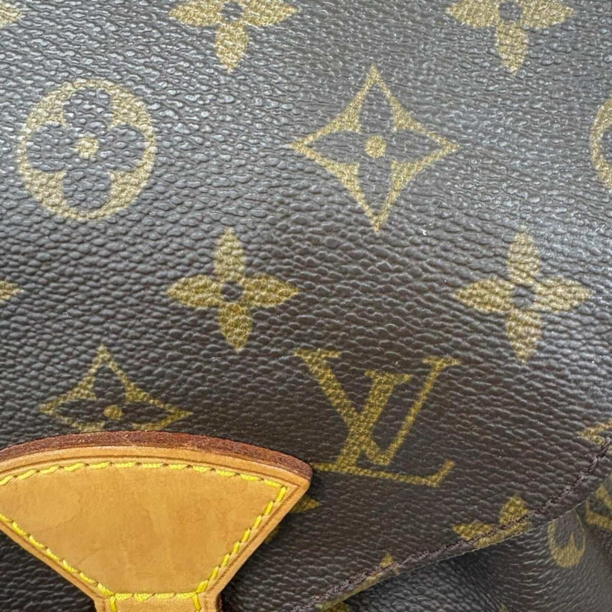 Louis Vuitton Brown Monogram Canvas Backpack (Pre-Owned)