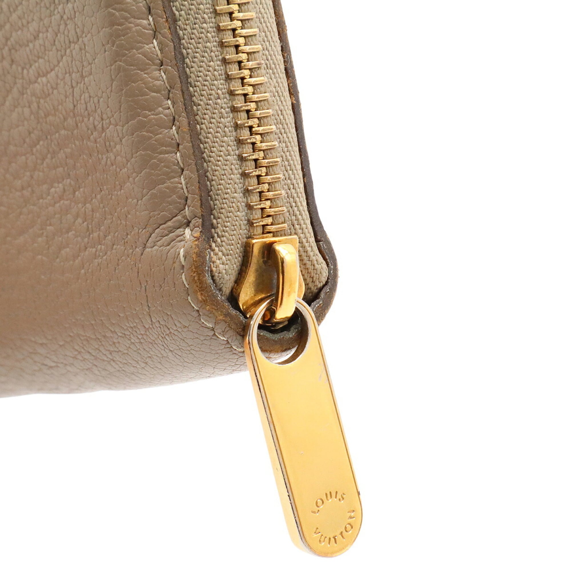 Louis Vuitton Velone Suhali Leather Leather Long Wallet (Bi-Fold) (Pre-Owned)