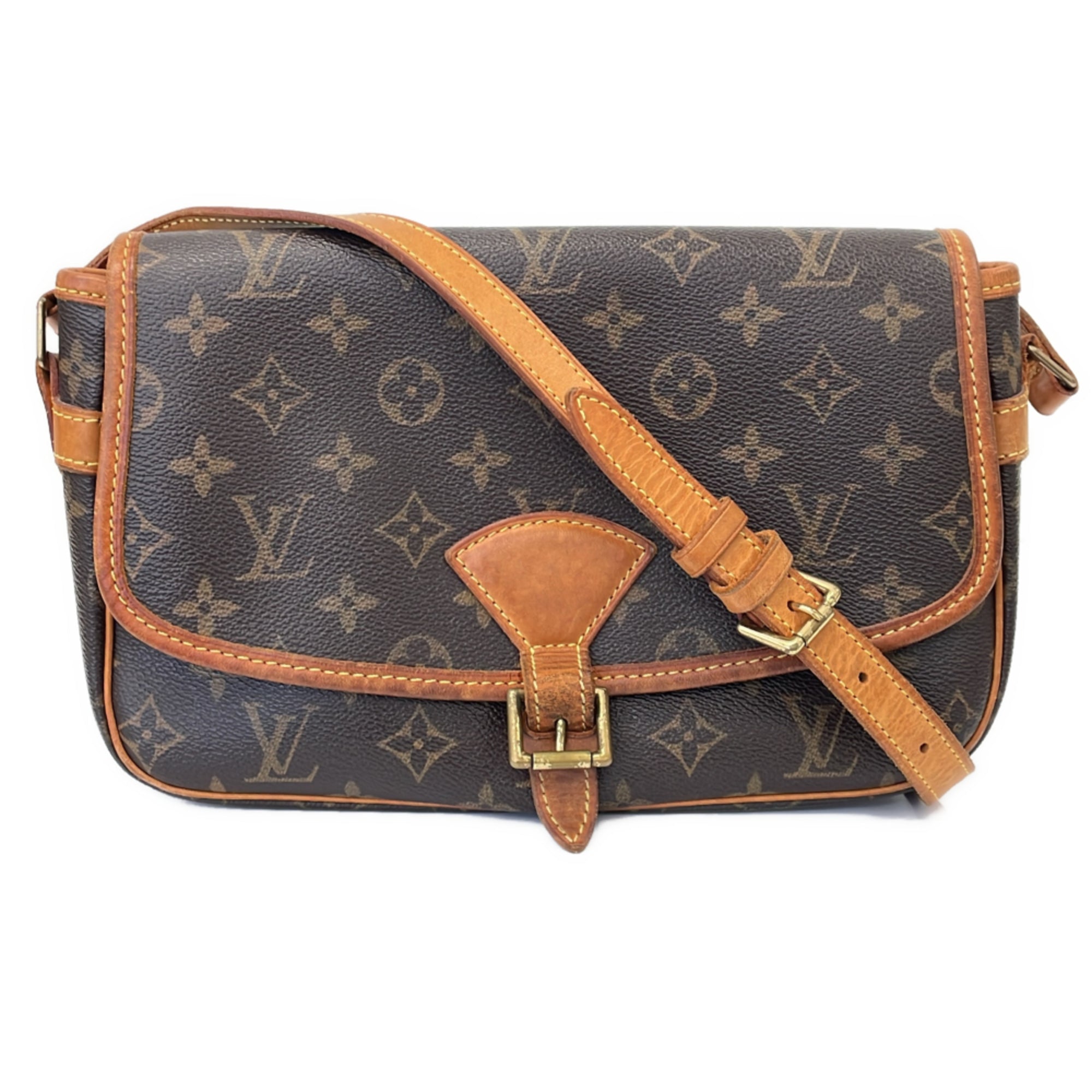 Louis Vuitton Monogram Brown Monogram Shoulder Bag (Pre-Owned)