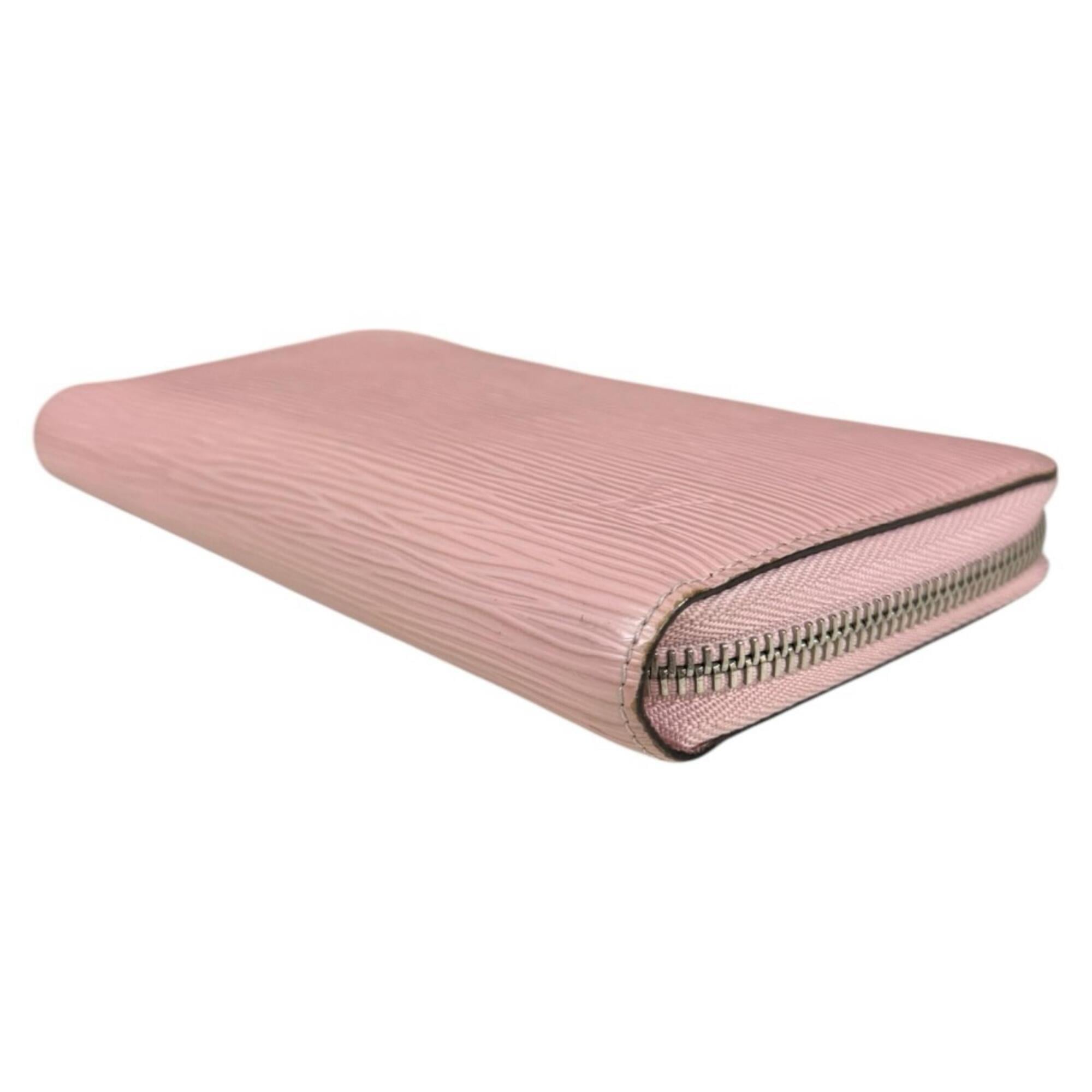 Louis Vuitton Epi Pink Rose Ballerine Epi Leather Long Wallet (Bi-Fold) (Pre-Owned)