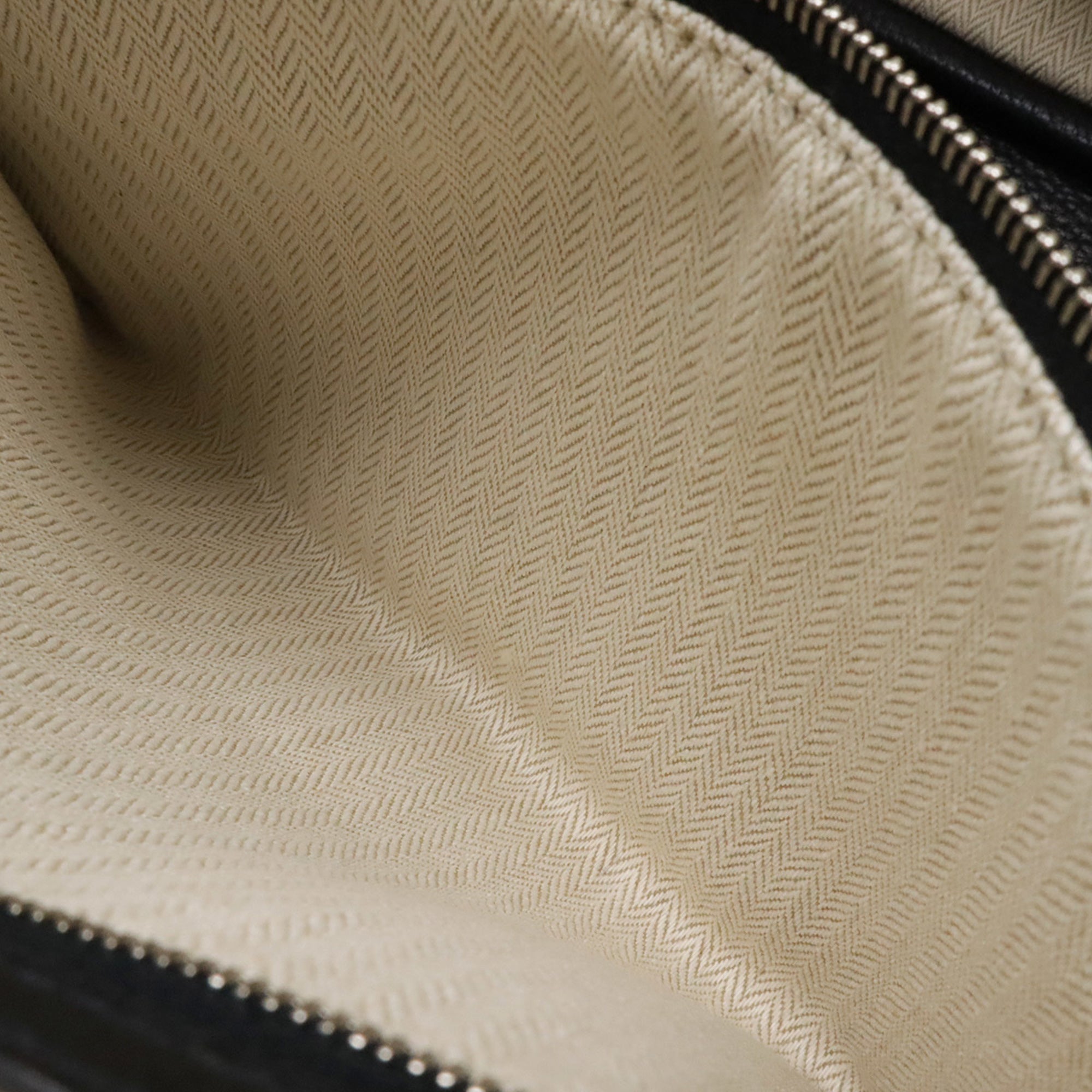 Hermes Black Negonda Leather Handbag Tote Bag (Pre-Owned)