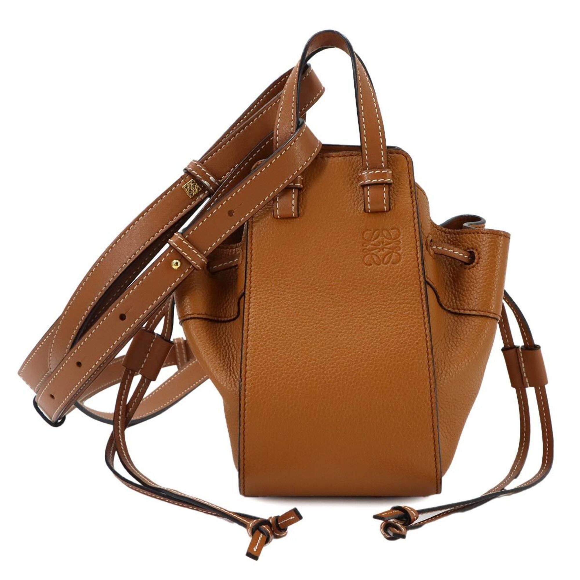 Loewe Brown Leather Handbag (Pre-Owned)
