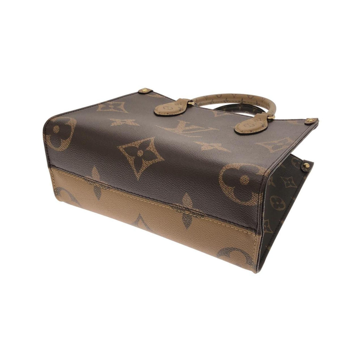 Louis Vuitton Marron Coated Canvas Handbag (Pre-Owned)