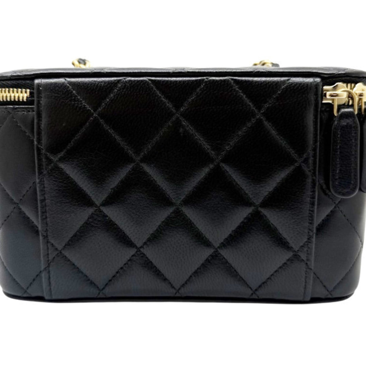 Chanel Black Leather Shoulder Bag (Pre-Owned)