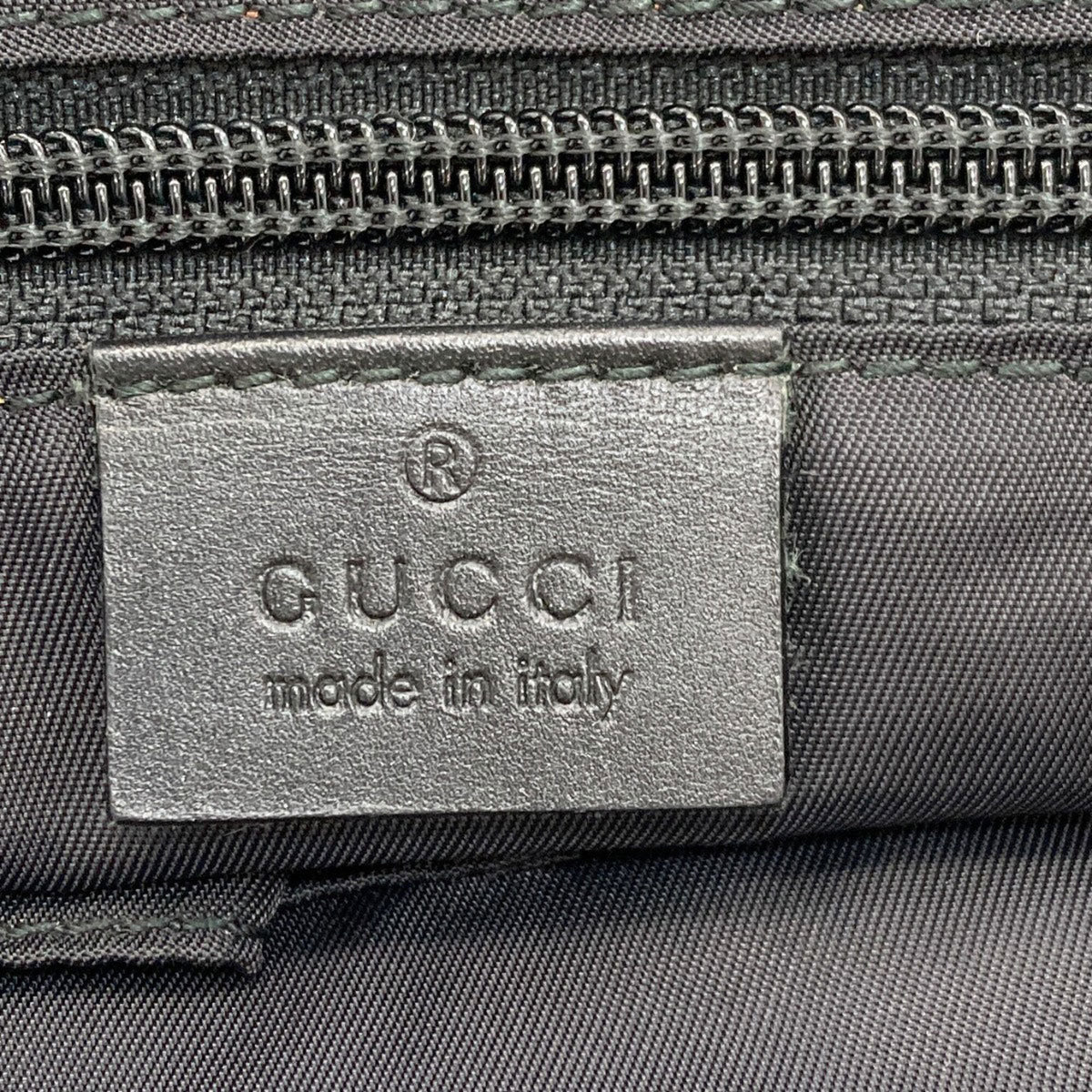 Gucci Black Canvas Boston Bag (Pre-Owned)