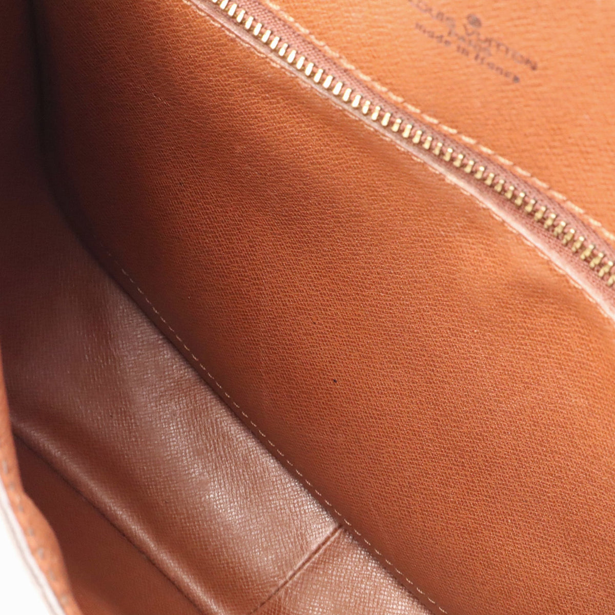Gucci Beige Brown Brown Green Red Color Leather Pvc Pochette Shoulder Bag (Pre-Owned)