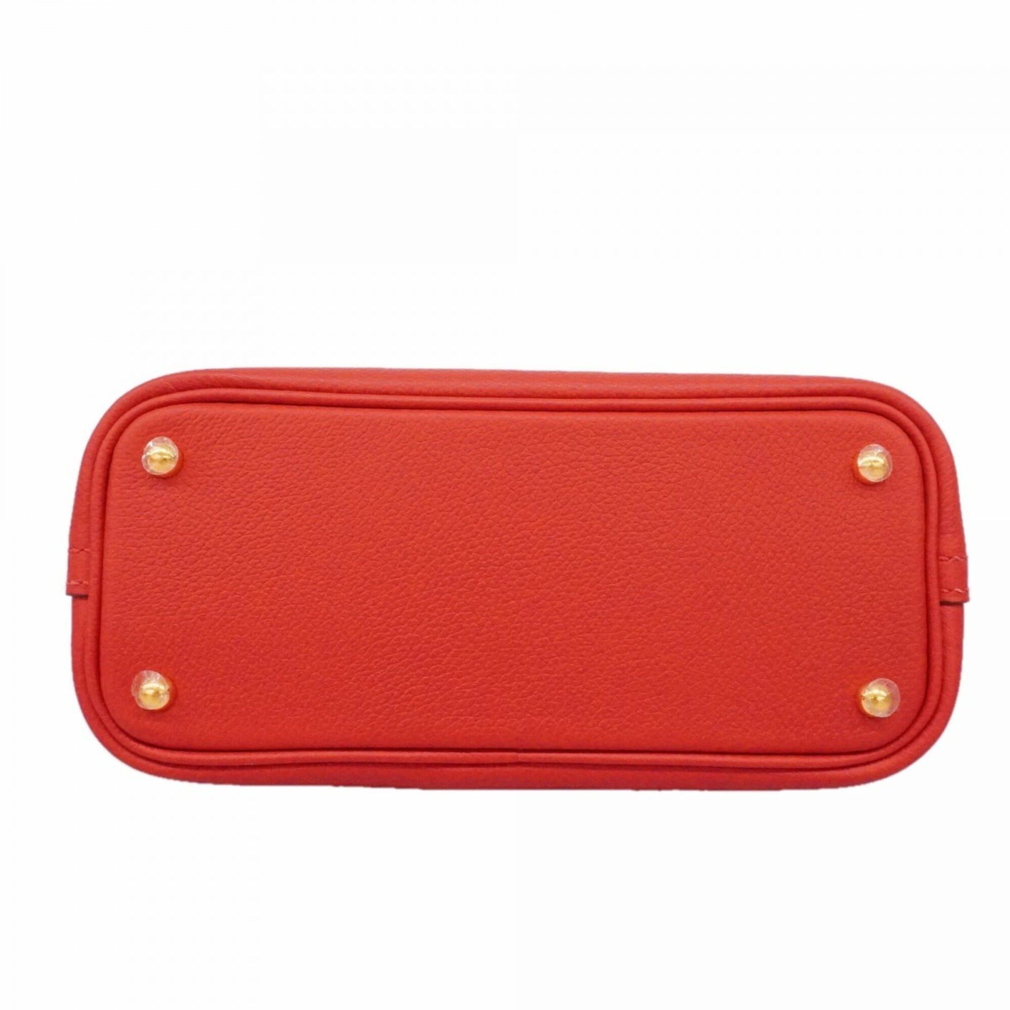 Hermes Red Color Handbag (Pre-Owned)