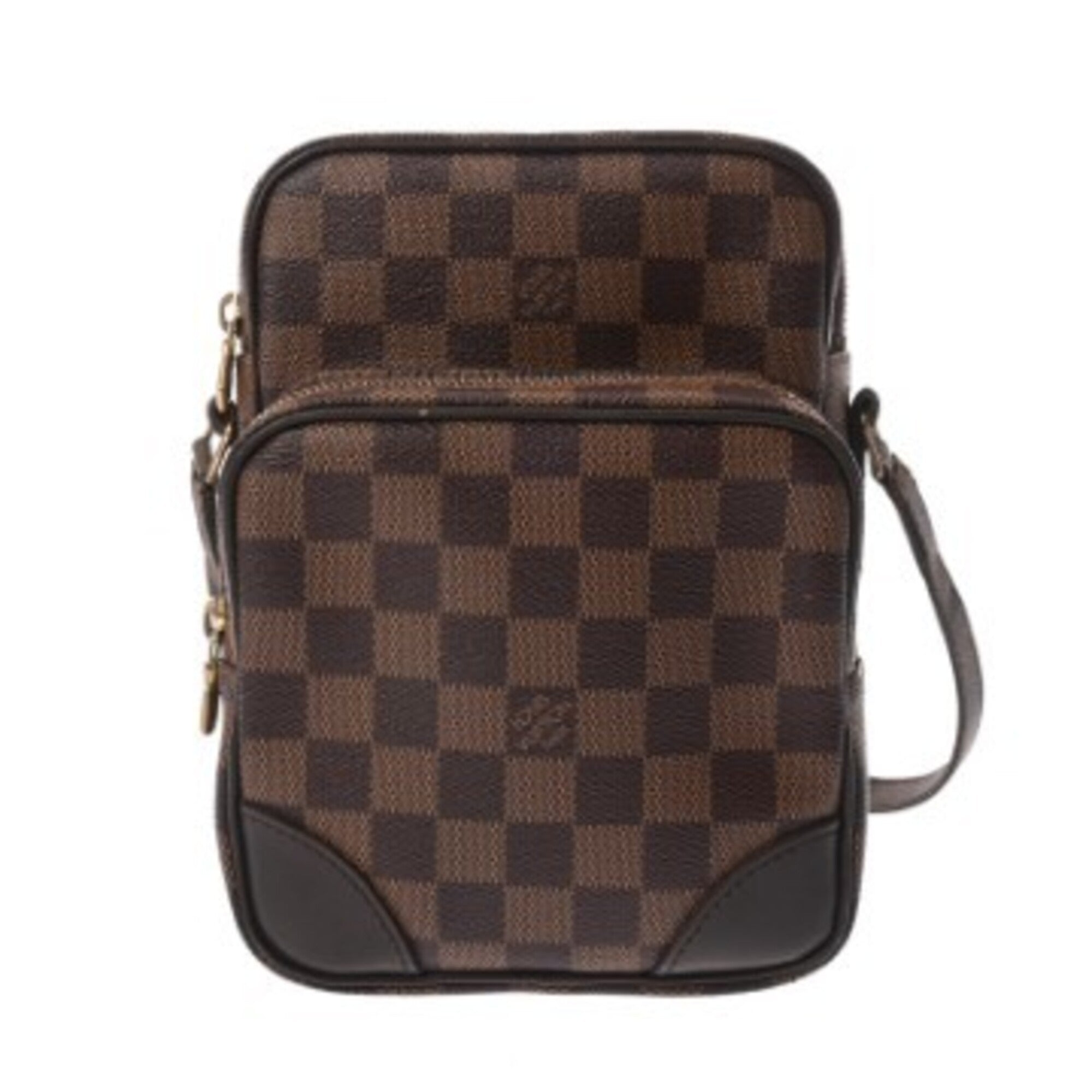 Louis Vuitton Brown Damier Canvas Shoulder Bag (Pre-Owned)