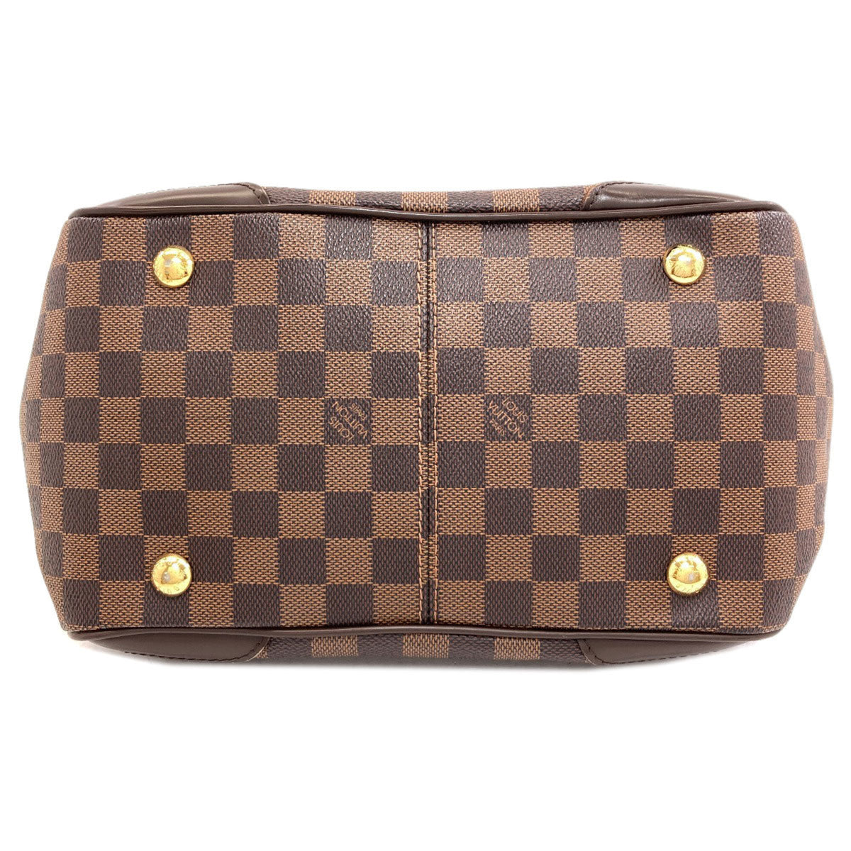 Louis Vuitton Damier Damier Canvas Ebene Damier Canvas Handbag (Pre-Owned)
